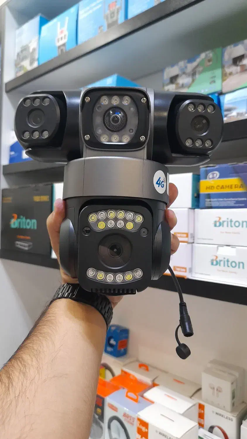 دوربین سیمکارتی ۳ لنز واقعی okam pro- سیم کارتی|دوربین مداربسته|مشهد, راهنمایی|دیوار