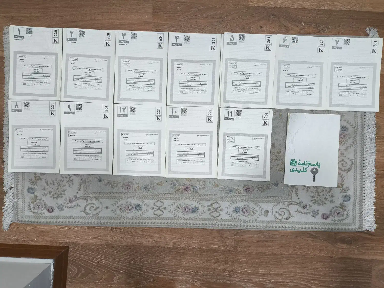 تعدادی آزمون کنکور به همراه پاسخنامه کلیدی|کتاب و مجله آموزشی|تهران, جوادیه تهرانپارس|دیوار