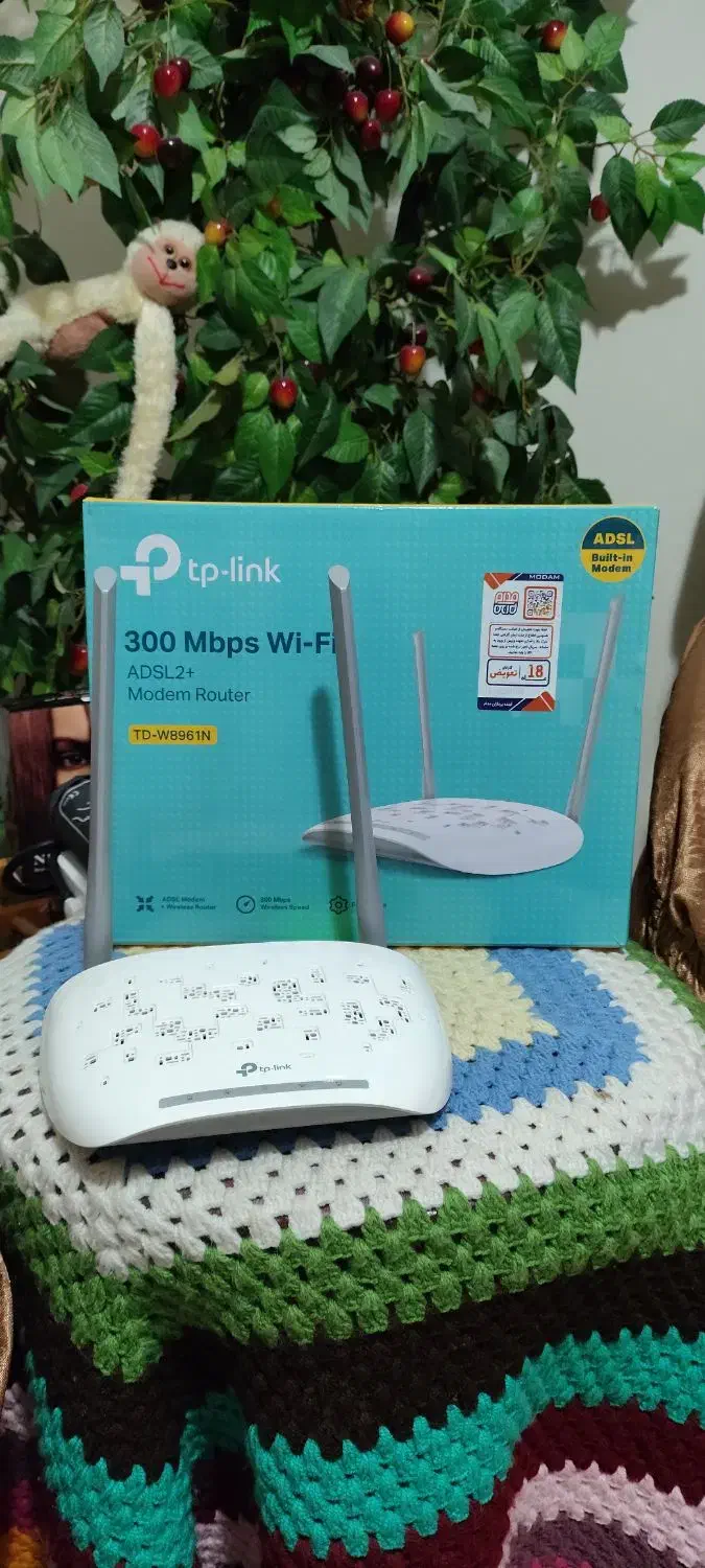مودم Tp-link w8961N دو آنتن|مودم و تجهیزات شبکه|کرج, شهرک اوج|دیوار