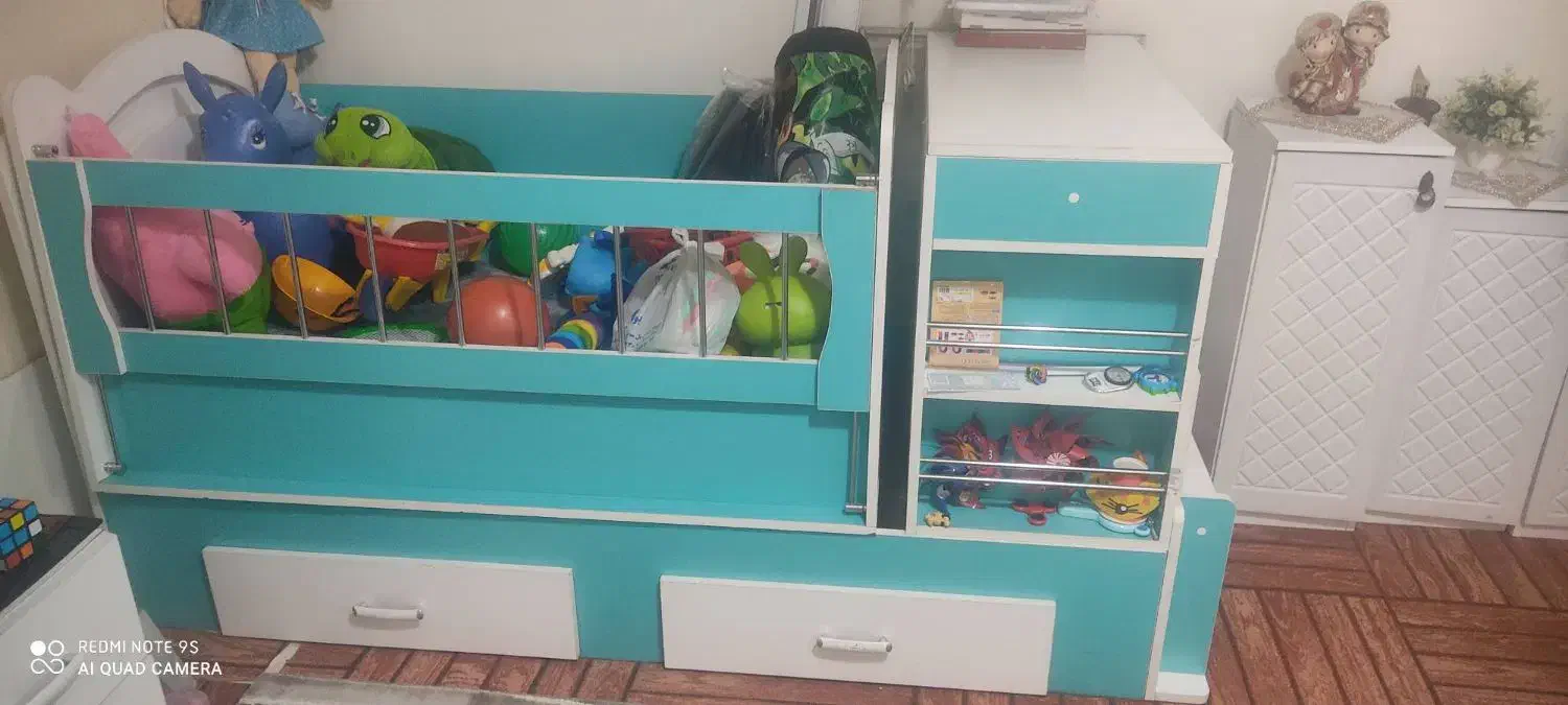 سرویس کامل تخت و کمد کودک|اسباب و اثاث بچه|تهران, افسریه جنوبی|دیوار