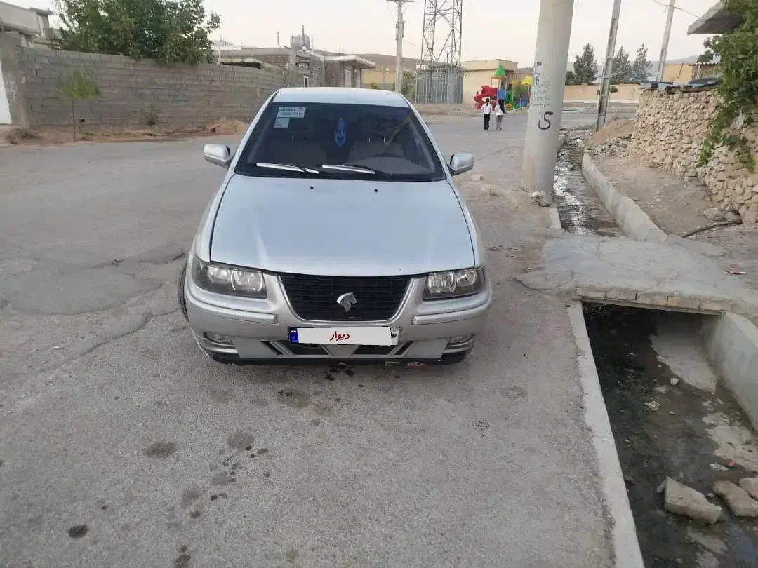 سمند ۸۵کم کار و تمیز|خودرو سواری و وانت|کوه چنار, |دیوار