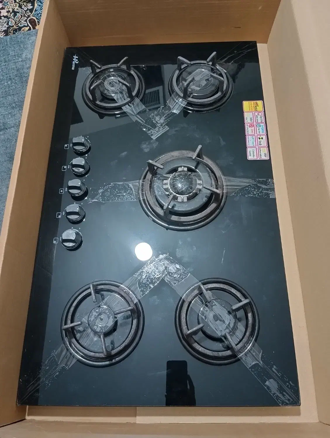 گاز رومیزی صفحه شیشه ای|اجاق گاز و لوازم برقی پختوپز|محمدشهر, جعفرآباد|دیوار