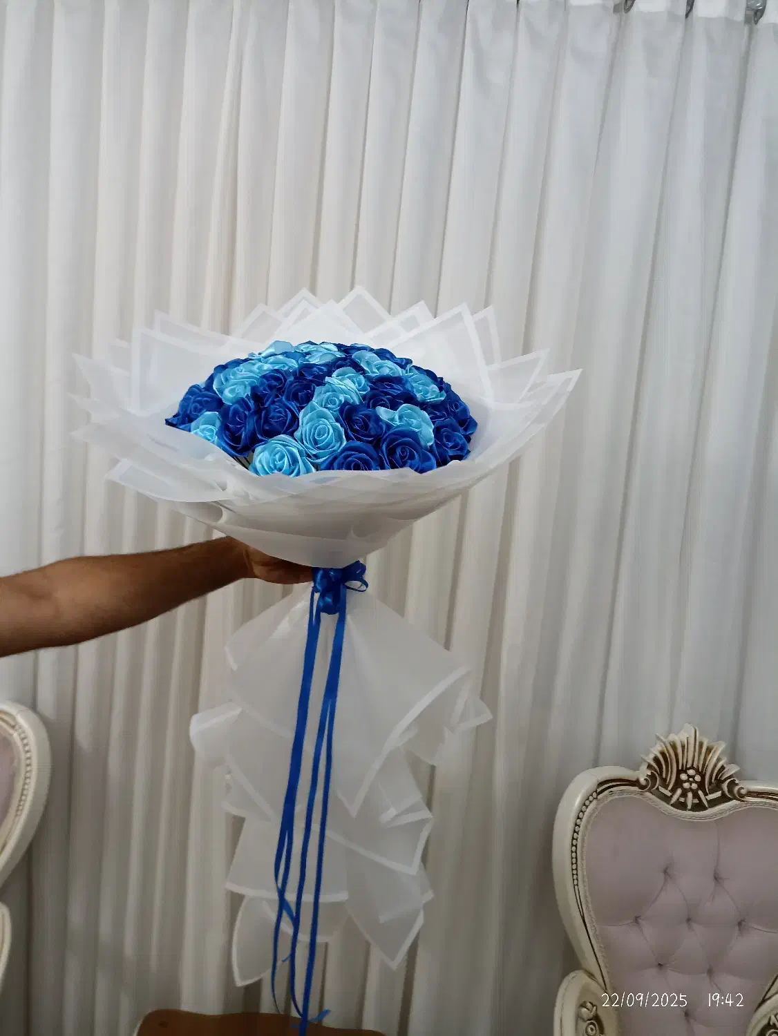 دسته گل روبانی گل ربانی|گل مصنوعی|اسلامشهر, شهرک قائمیه|دیوار