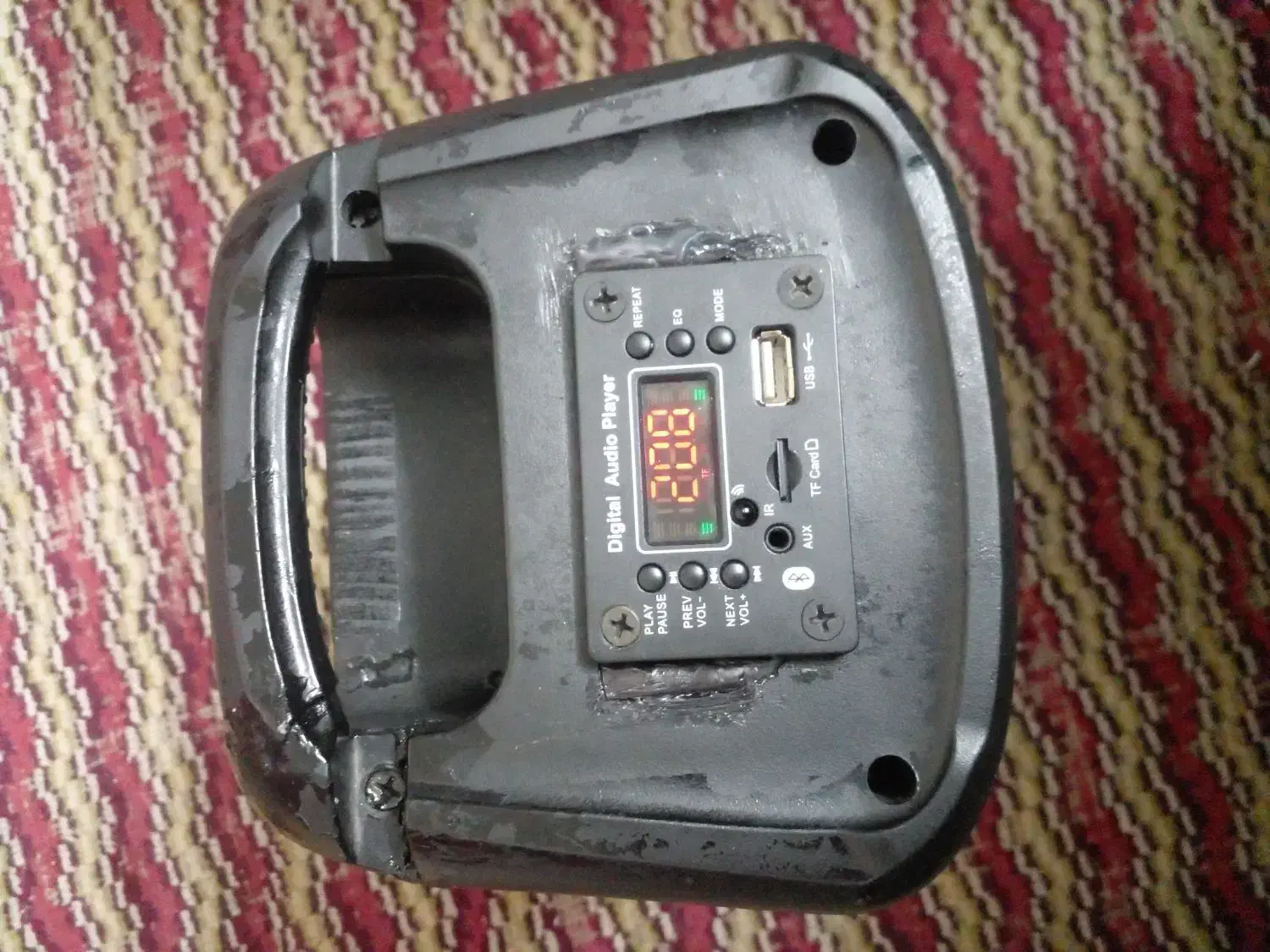 اسپیکر شارژی باکیفیت  دست ساز|پخشکننده همراه|یزد, |دیوار