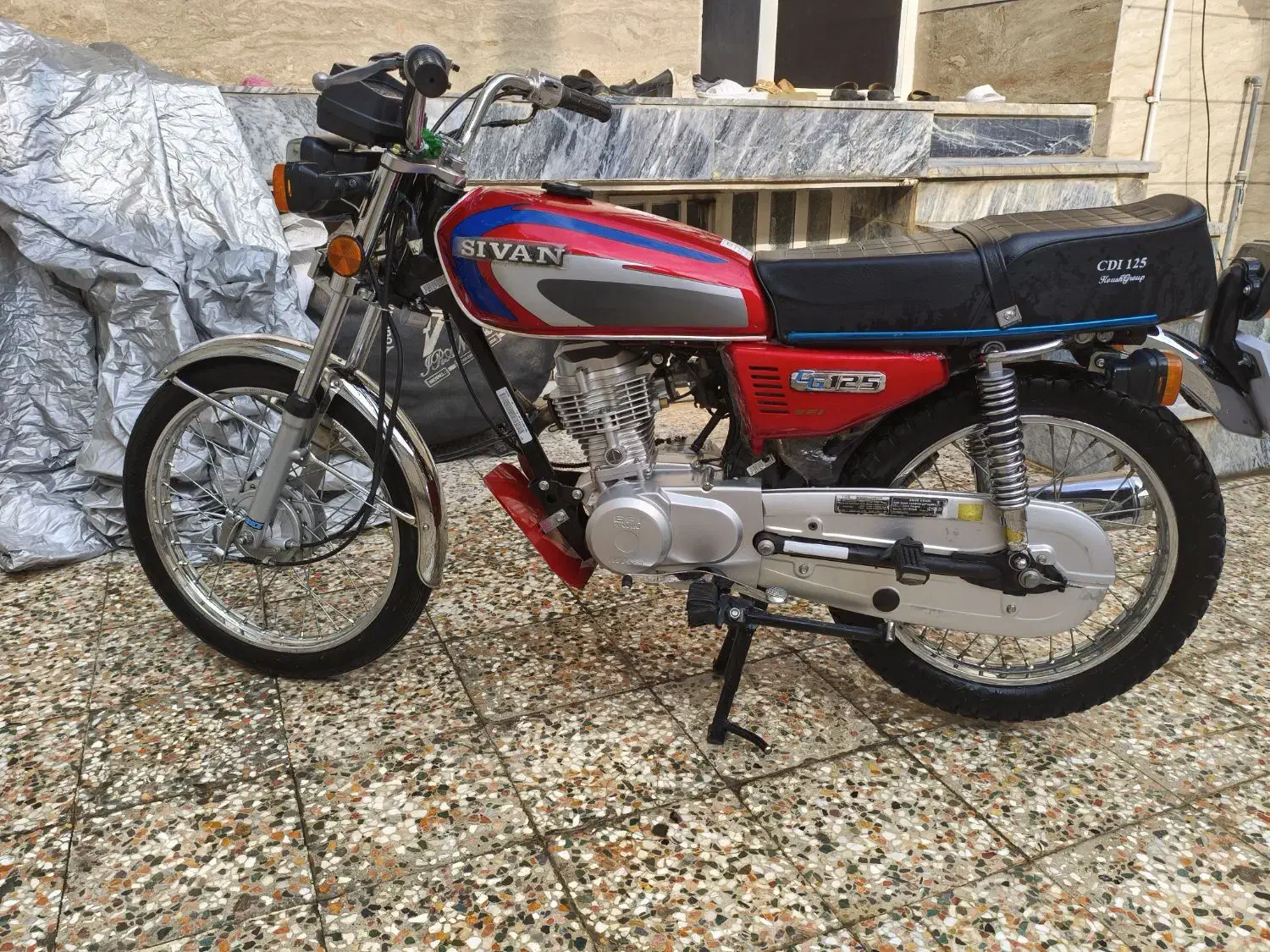 موتور mkz خشک|موتورسیکلت|خرمآباد, |دیوار