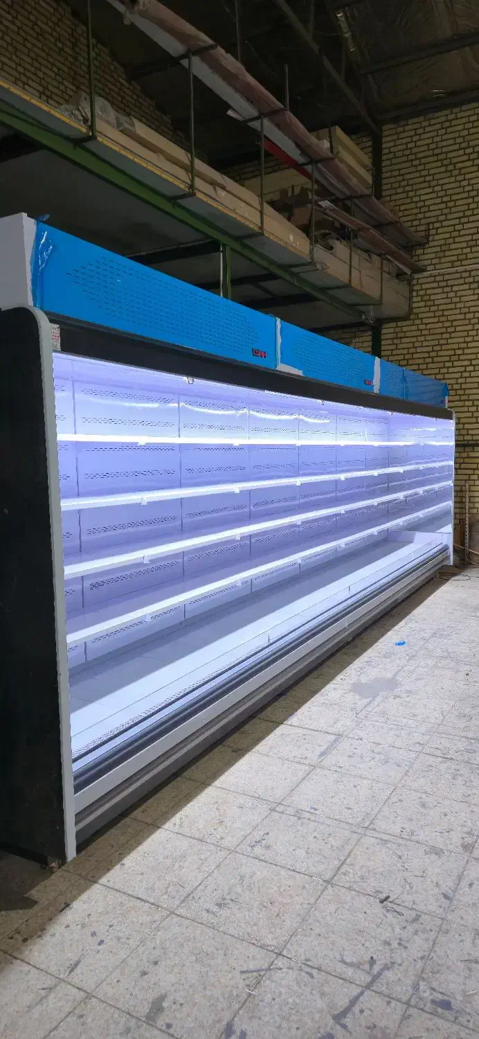 قفسه هایپری شلف یخچال پرده هوا ۷۷ فروشگاه روباز ۸|فروشگاه و مغازه|رشت, بازار|دیوار