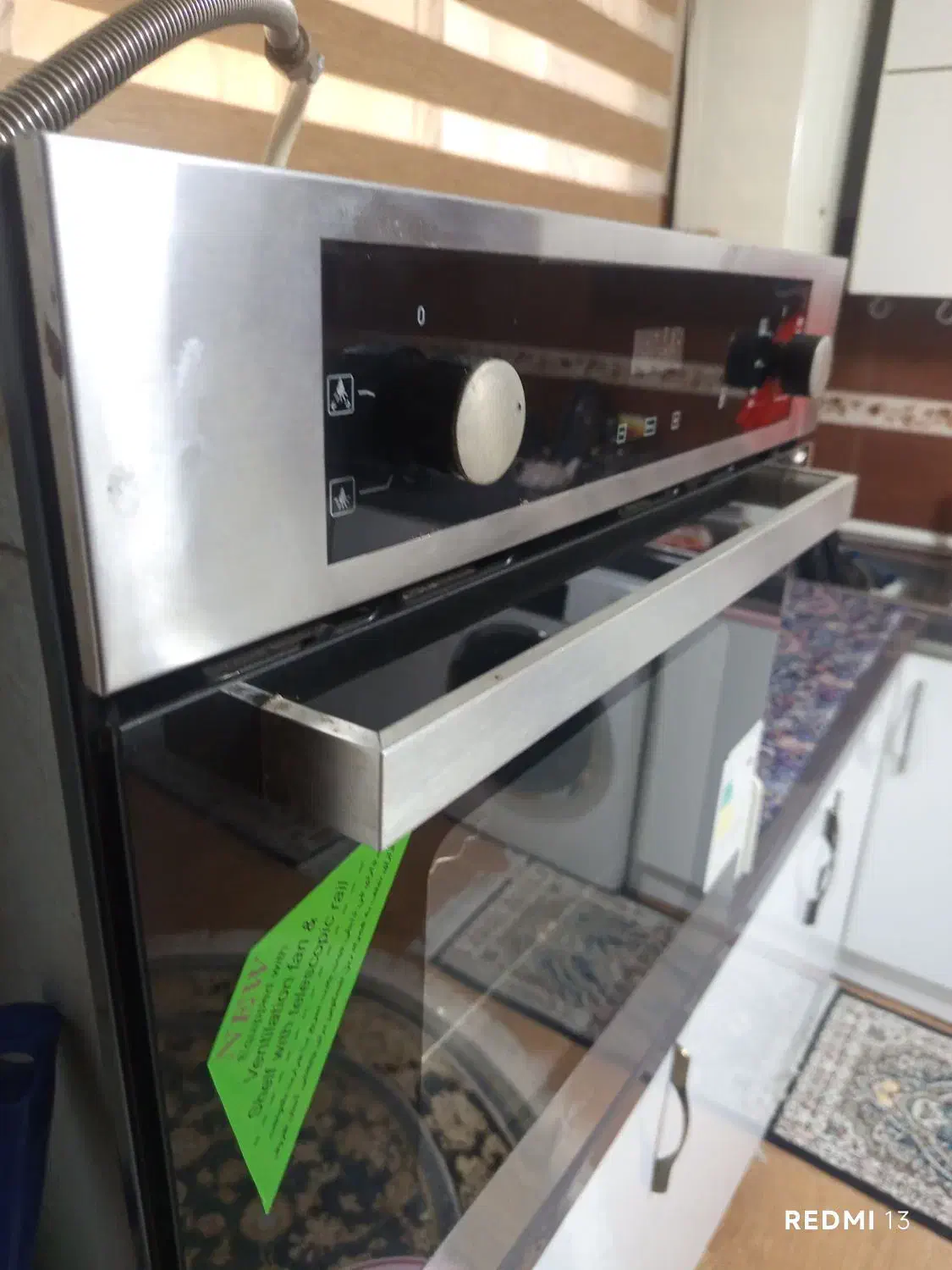 فر شیشه ای اخوان|اجاق گاز و لوازم برقی پخت‌وپز|شفت, |دیوار