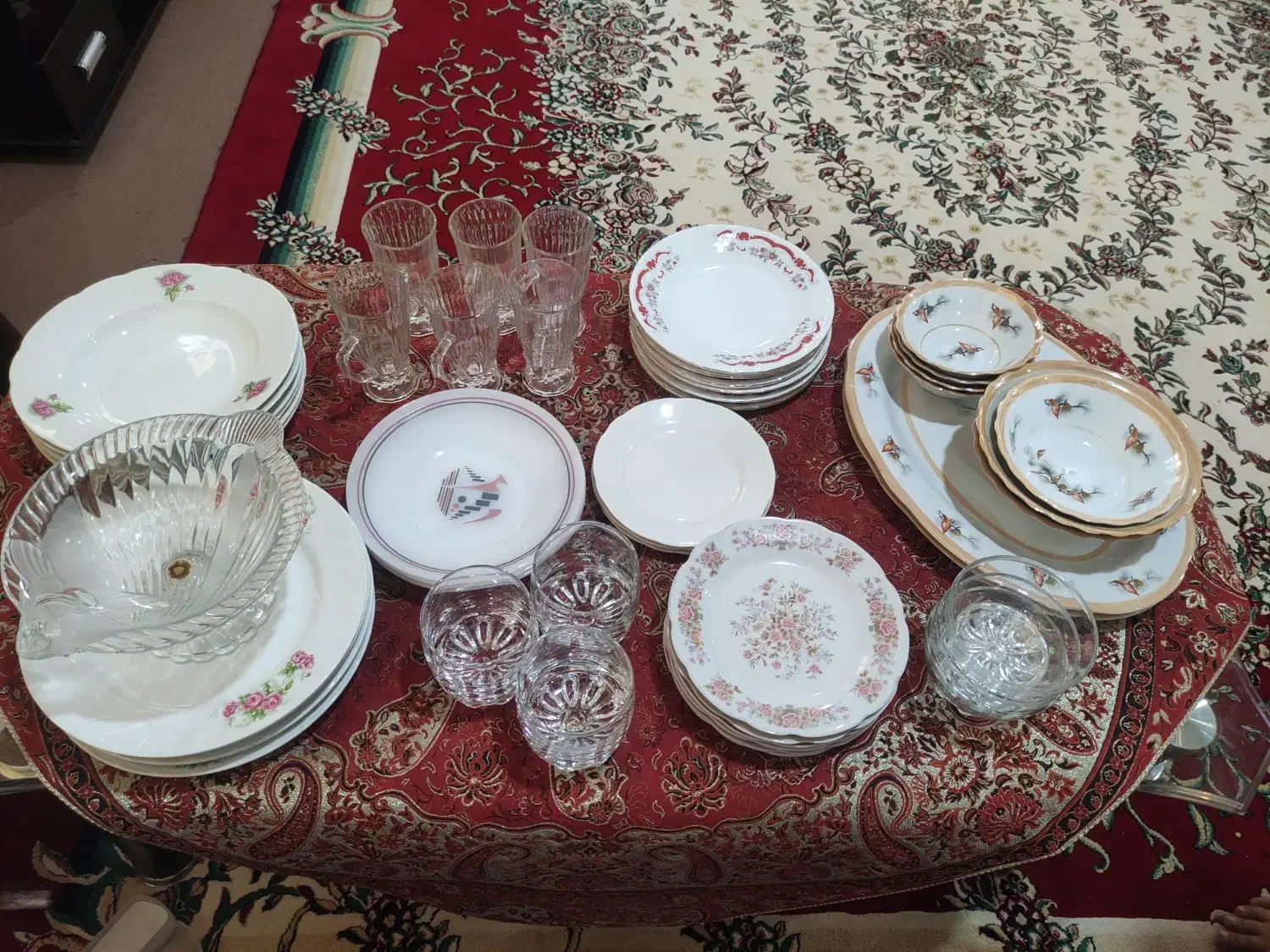 ظروف چینی درجه یک|ظروف سرو و پذیرایی|بهبهان, |دیوار