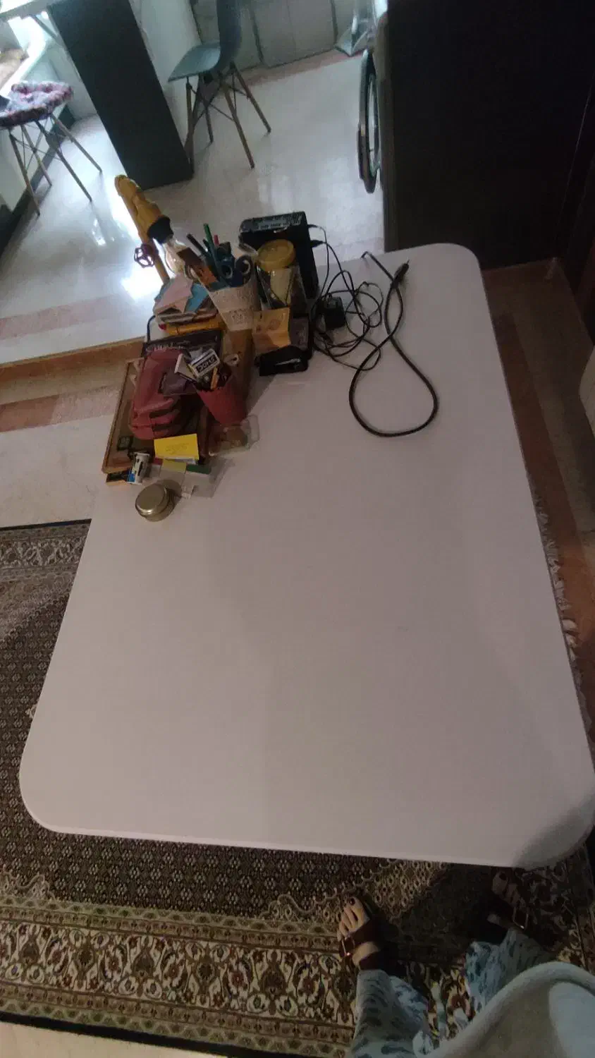 فروش میز و دو عدد صندلی کاملا نو|میز و صندلی غذاخوری|تهران, کرمان|دیوار