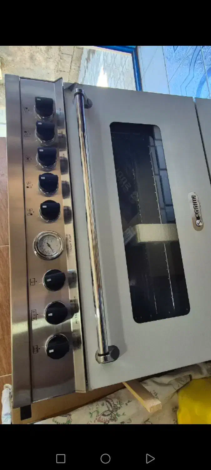 فر گاز اسنوا سیلور|اجاق گاز و لوازم برقی پختوپز|زرقان, |دیوار