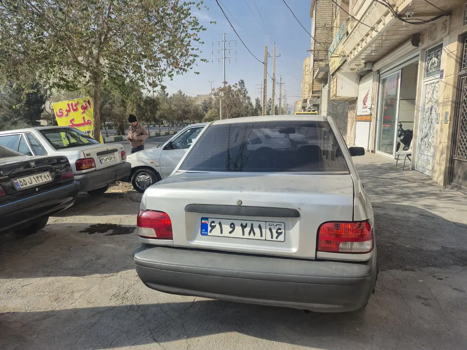 پراید صبا مدل ۸۷ نقره‌ای ، اتوگالری امیرخان|خودرو سواری و وانت|قم, حکمت شمالی|دیوار