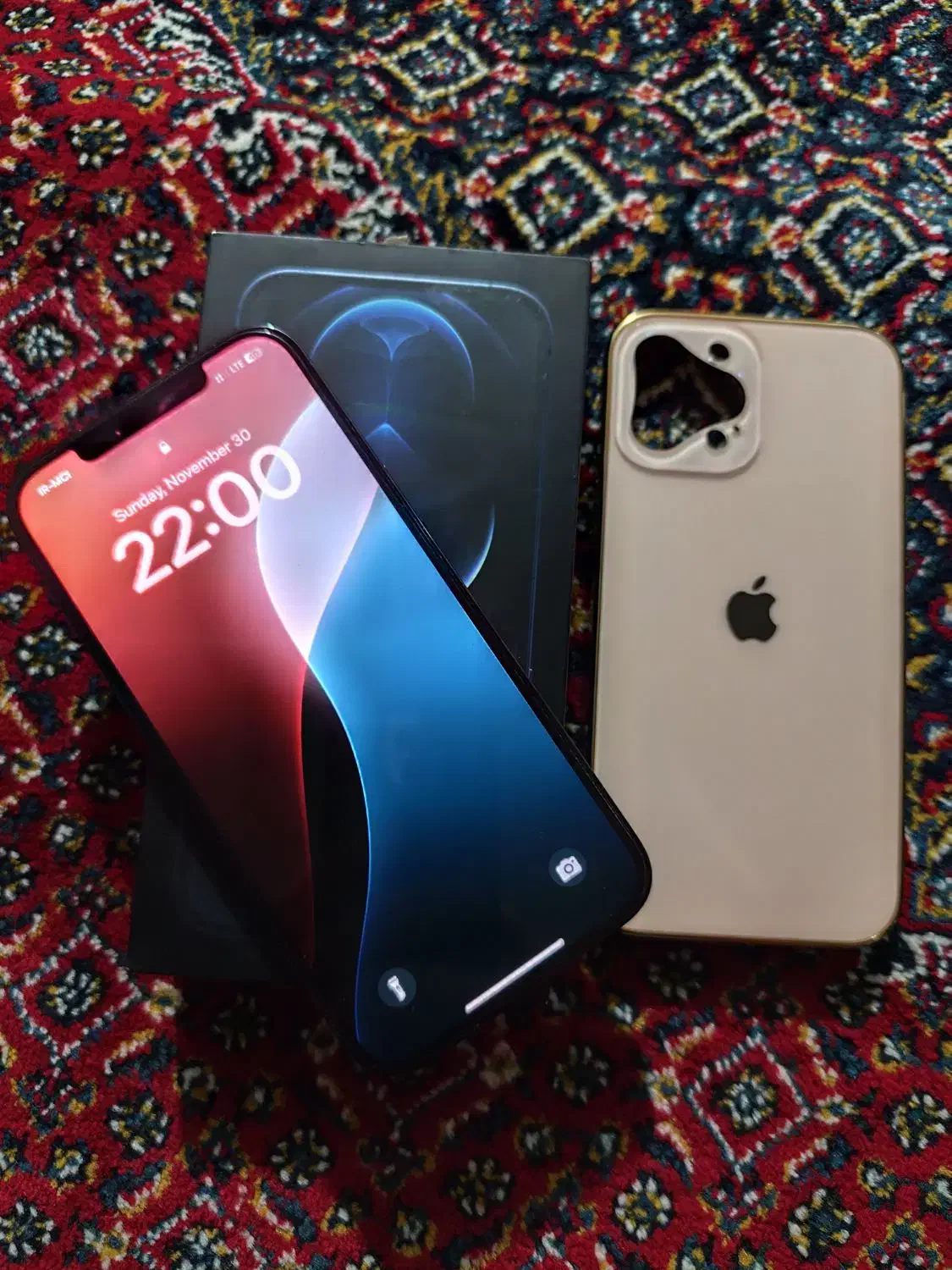 آیفون 12 promax  پرومکس ۲۵۶ zaa|موبایل|تهران, خانی آباد نو شمالی|دیوار