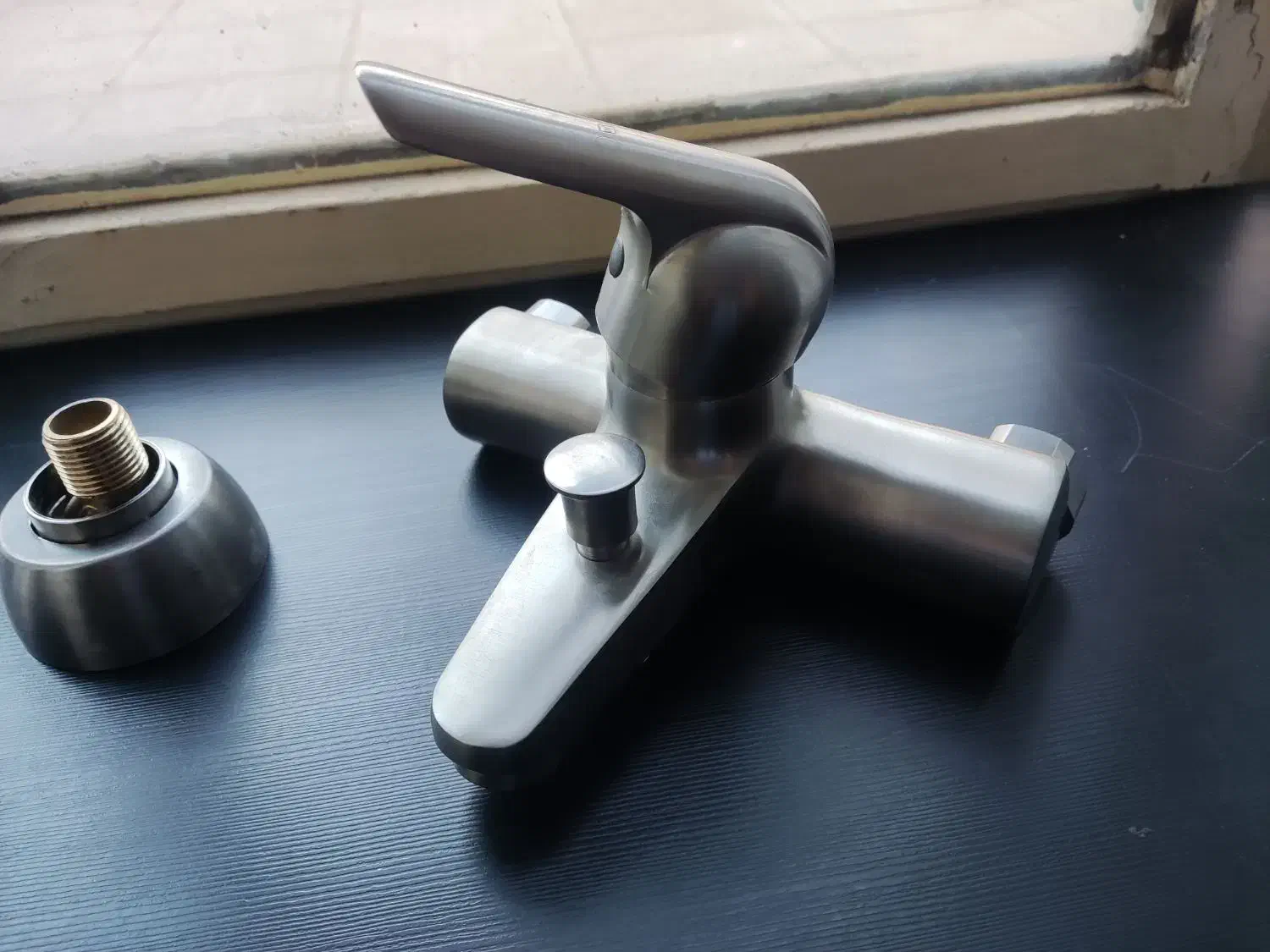 شیر حمام کروم مات|لوازم حمام|مشهد, شهید بهشتی|دیوار