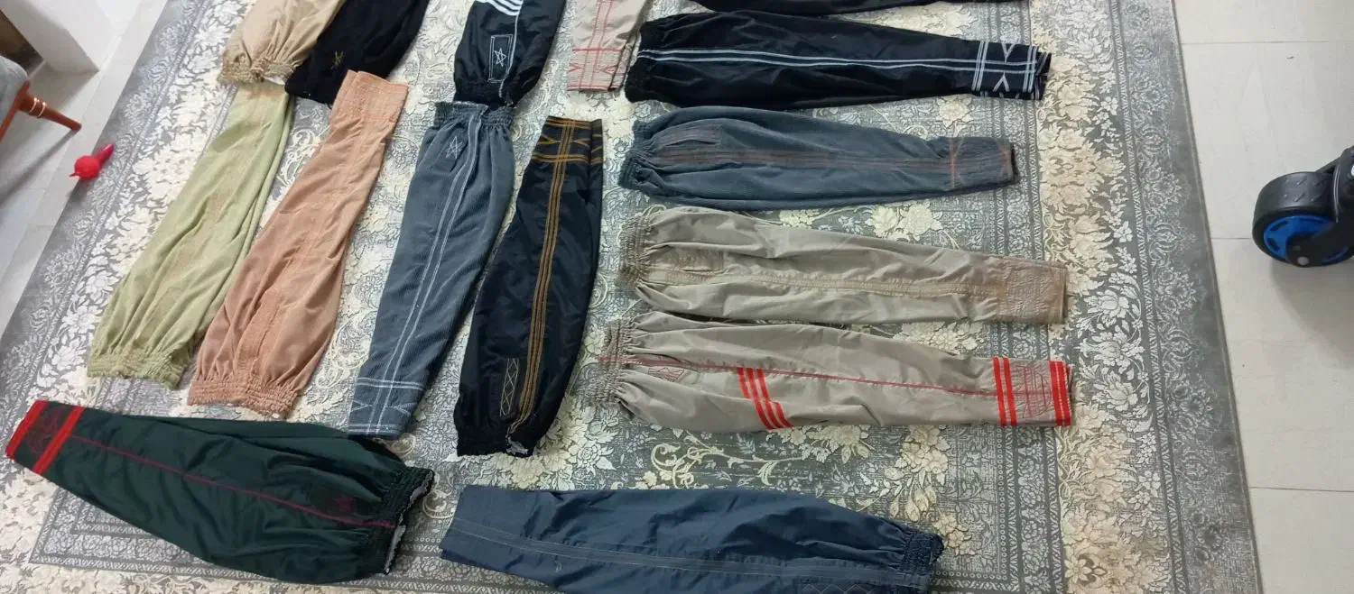 شلوار کردی|لباس|نیشابور, خط کاشمر|دیوار