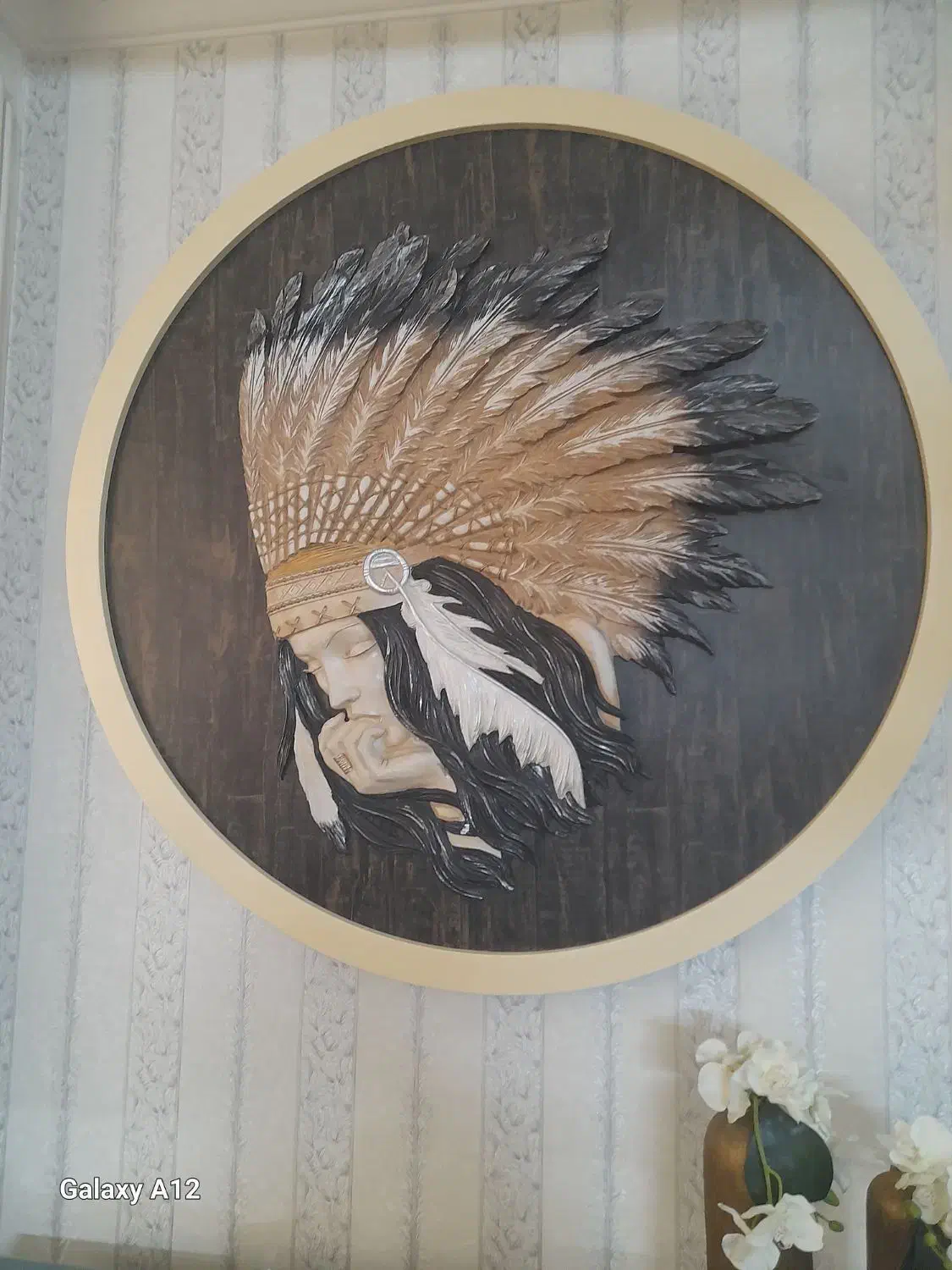 تابلو سرخ پوست برند لوتوس|تابلو، نقاشی، عکس|مشهد, هنرور|دیوار