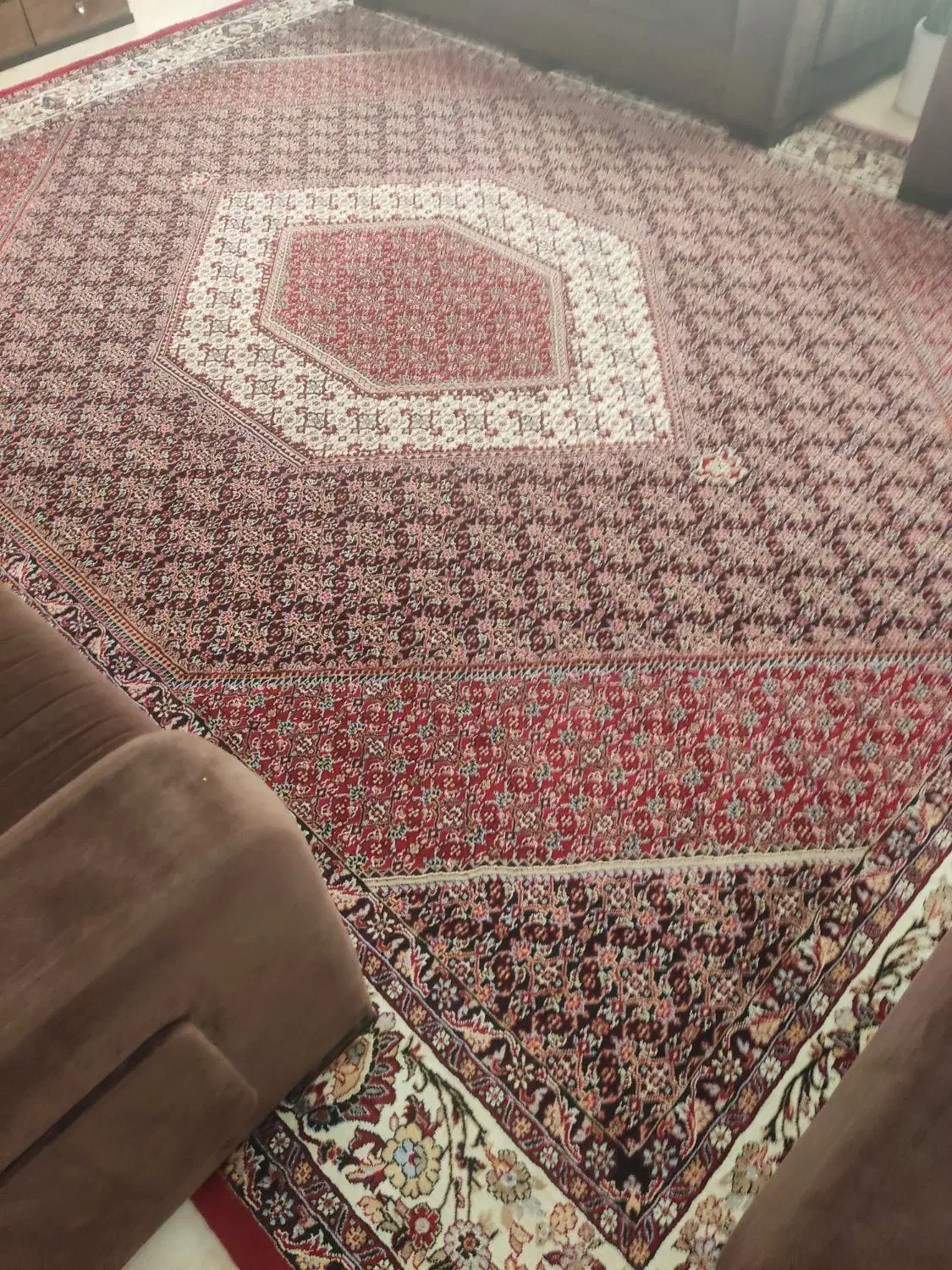 فرش 12متری فرهی عالی درحد|فرش|ساری, |دیوار