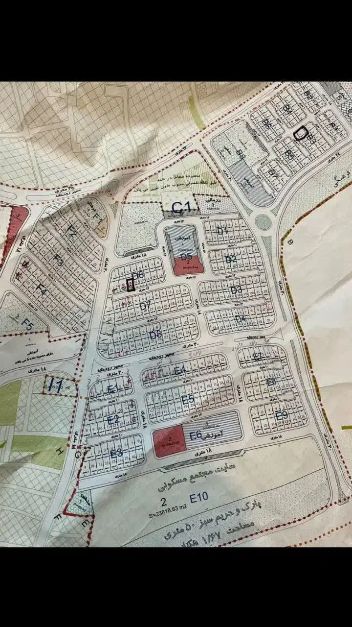 زمین بلوار نجفی تفکیکی تعاونی کوثر|فروش زمین و ملک کلنگی|همدان, |دیوار