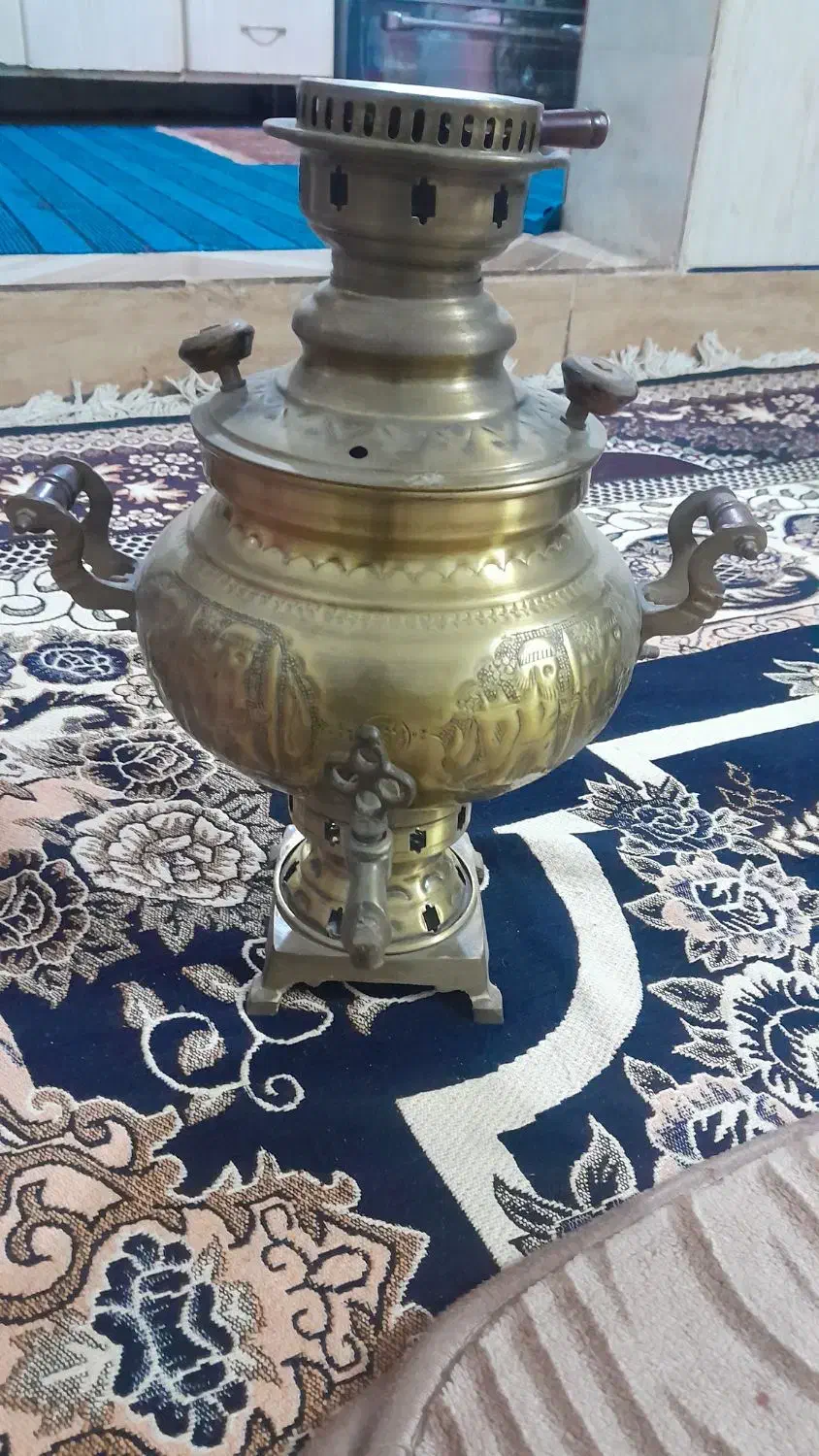 سماوربرنجی|صنایع دستی و سایر لوازم تزئینی|گرگان, |دیوار