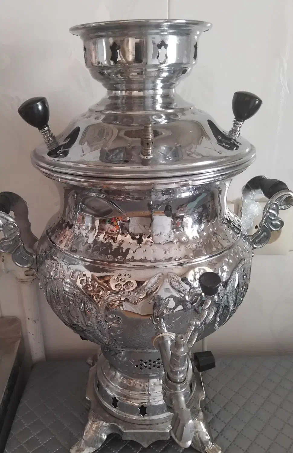 سماورگازی ۸ لیتری|سماور، چای‌ساز، قهوه‌ساز|زنجان, |دیوار