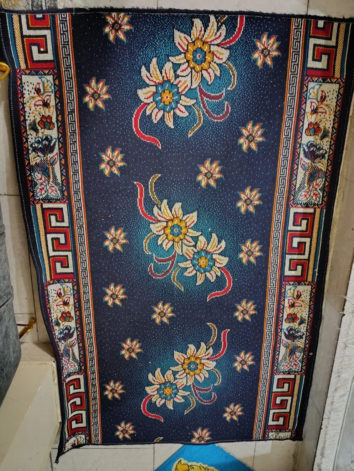 2عدد فرش گلیم|گلیم، جاجیم، گبه|پاکدشت, خاتون آباد|دیوار