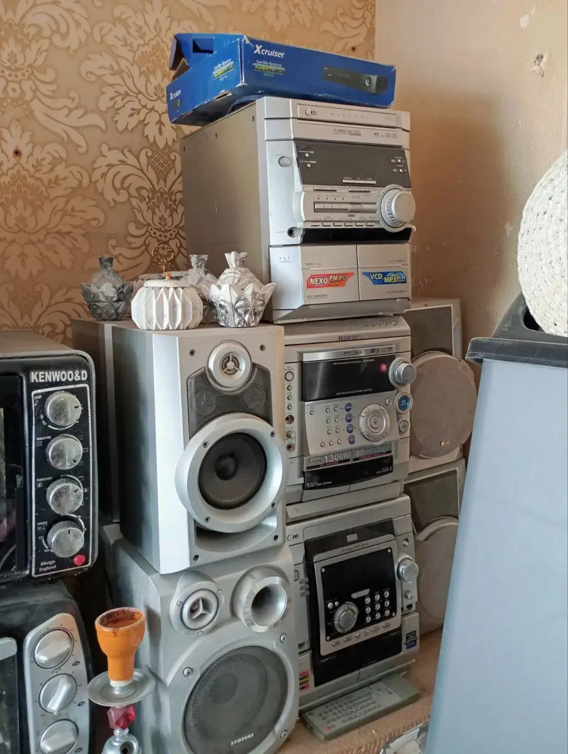 ظبط 3تیکه|سیستم صوتی خانگی|مشهد, شهید قربانی|دیوار