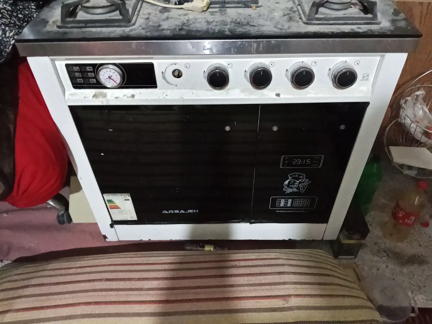 گاز پنج شعله طرح فر|اجاق گاز و لوازم برقی پختوپز|کلاله, |دیوار