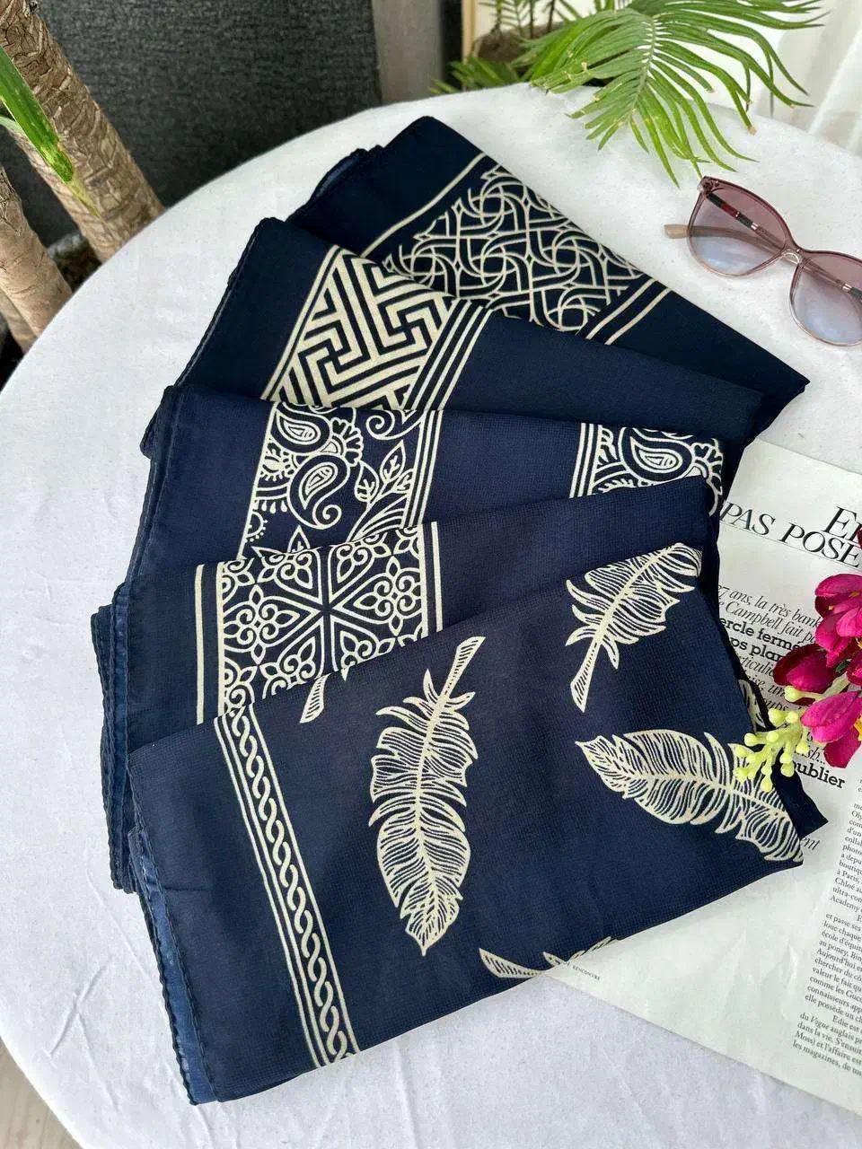 روسری حریر نخ دوردوخت فقط 148 تومن|لباس|صدرا-فارس, فاز ۱|دیوار