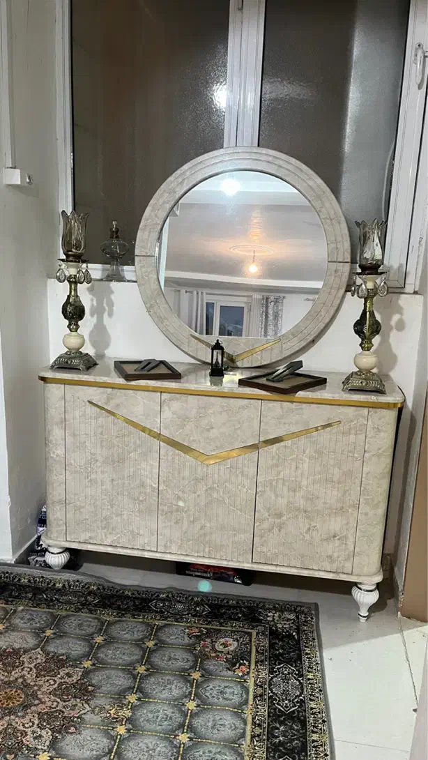 ست اینه کنسول جاکفشی میز تلویزیون|بوفه، ویترین، کنسول|کرمانشاه, |دیوار