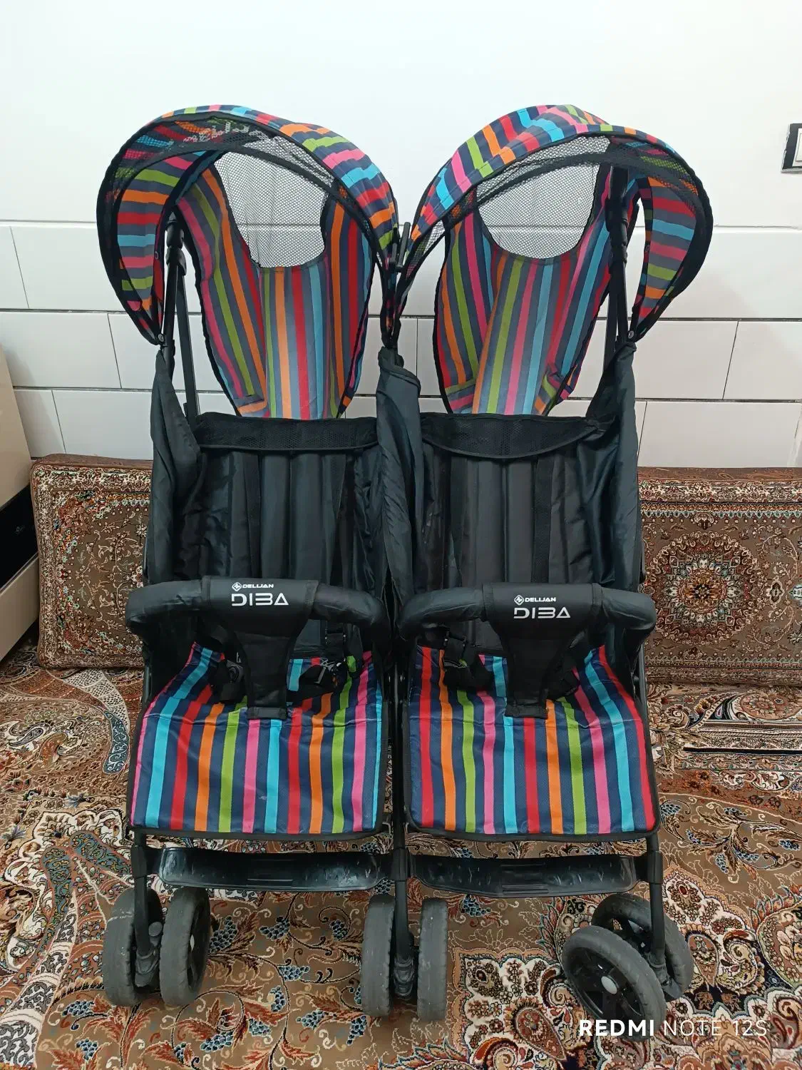 کالسکه دو قلو|کالسکه و لوازم جانبی|اراک, |دیوار