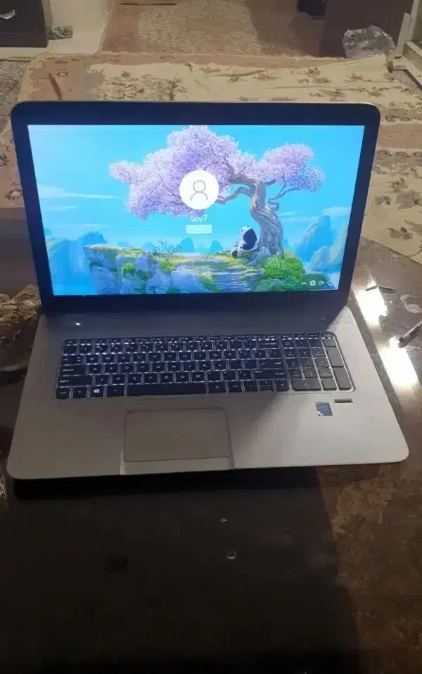 hp 17 inch ram 8 لمسی|رایانه همراه|گرمدره, |دیوار