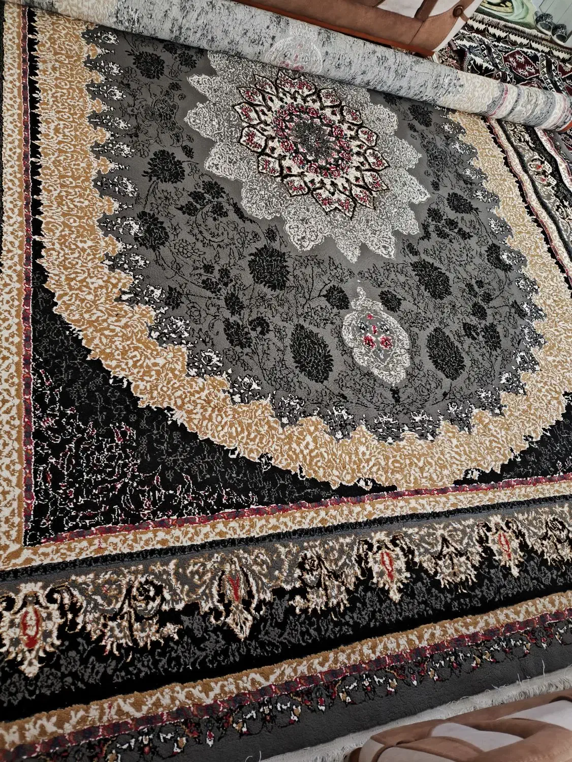 فرش 12متری|فرش|قروه, |دیوار