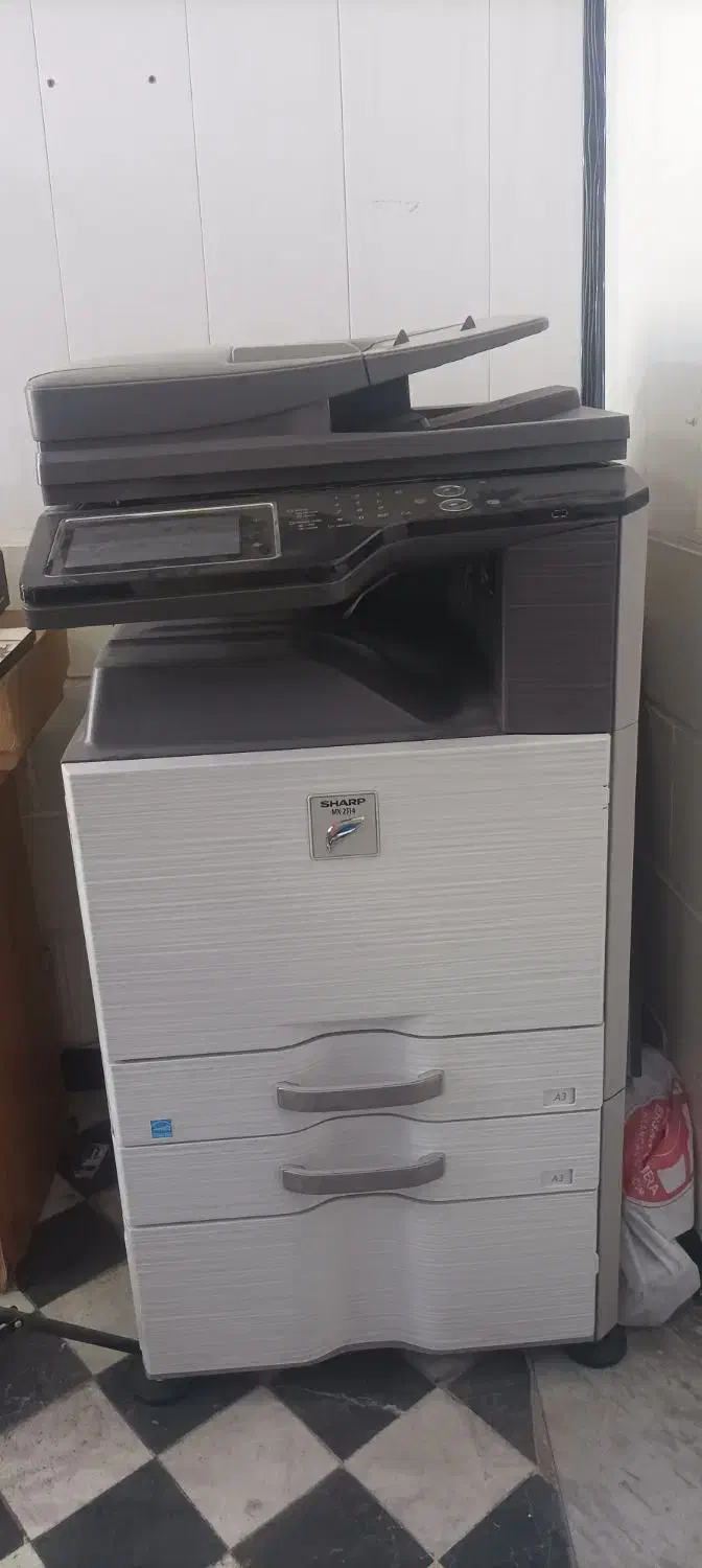 دستگاه شارپ رنگی|پرینتر، اسکنر، کپی، فکس|بروجرد, |دیوار