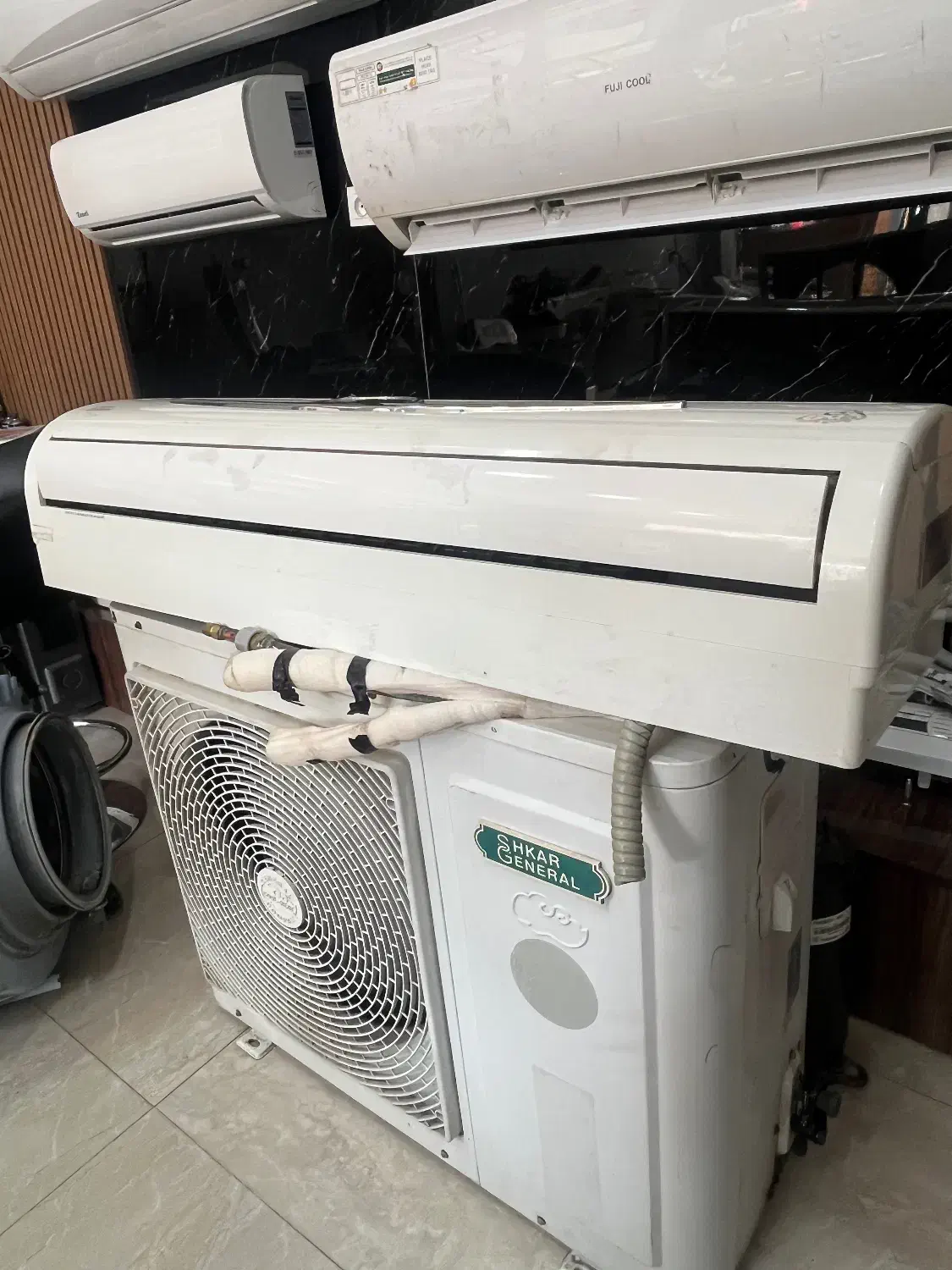 کولر اسپلیت سرد و گرم جنرال|کولر گازی و فنکوئل|آمل, |دیوار