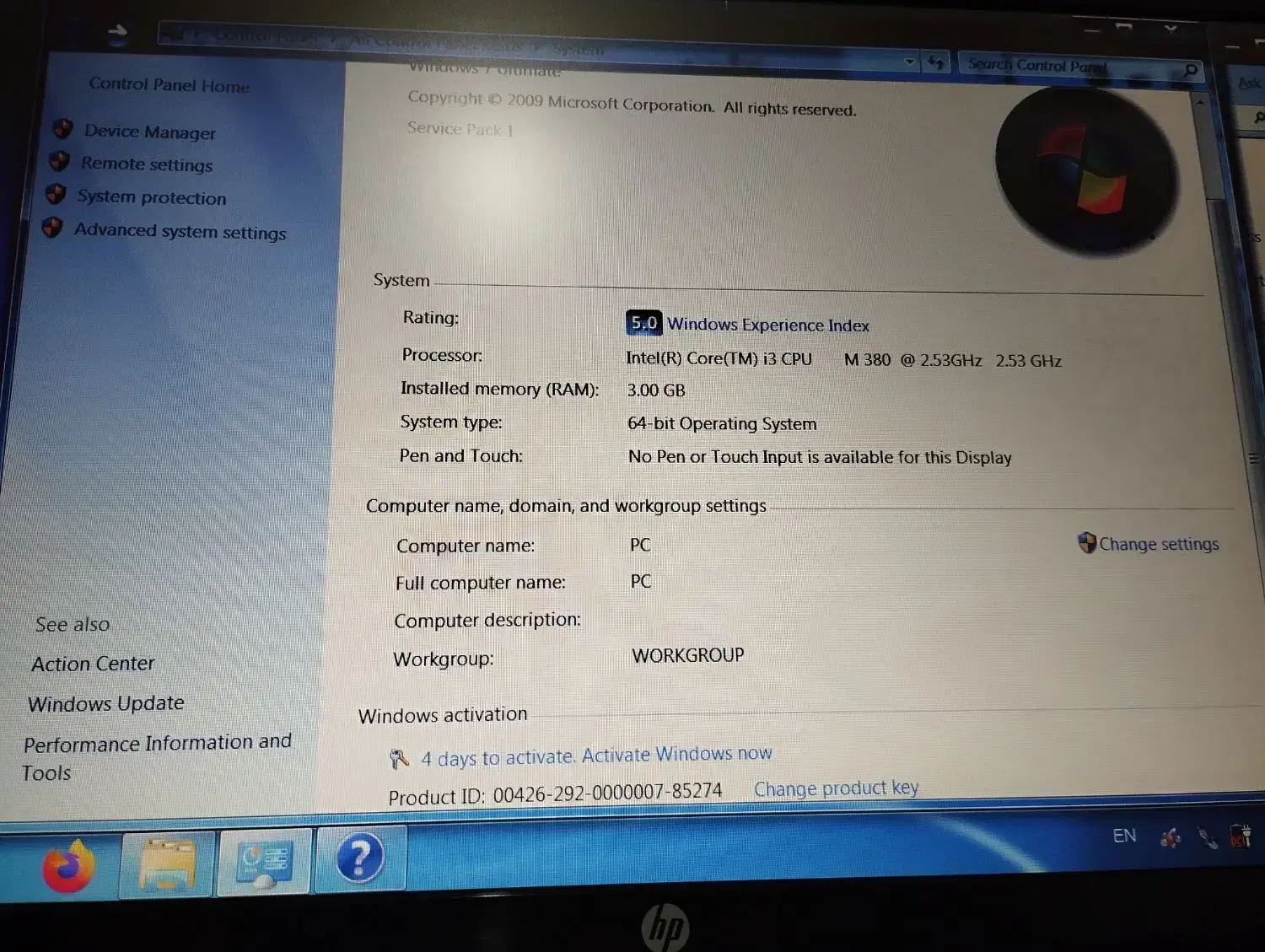 لپ تاپ استوک اچ پی مدل Probook 4520s|رایانه همراه|پاکدشت, پاکدشت (مامازند)|دیوار