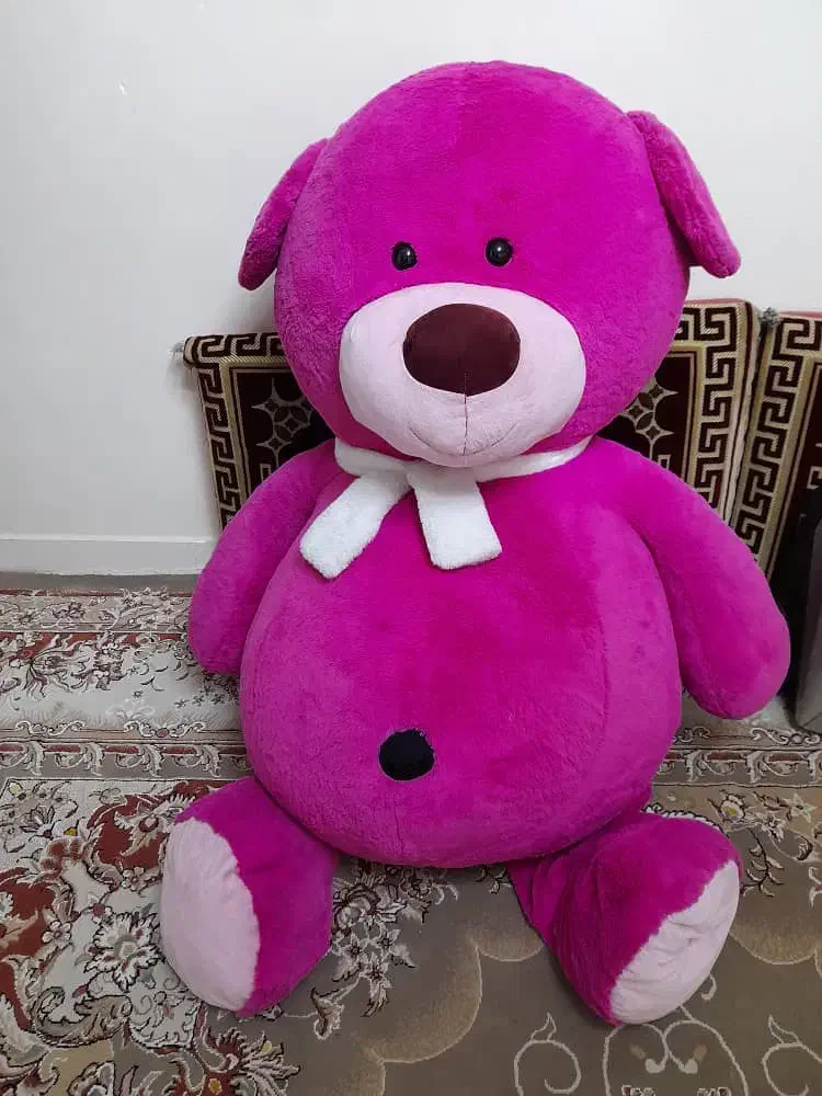 یک عدد عروسک خرسی پولیش خارجی به فروش می‌رسد|اسباب‌بازی بچه|شهریار, شهریار|دیوار