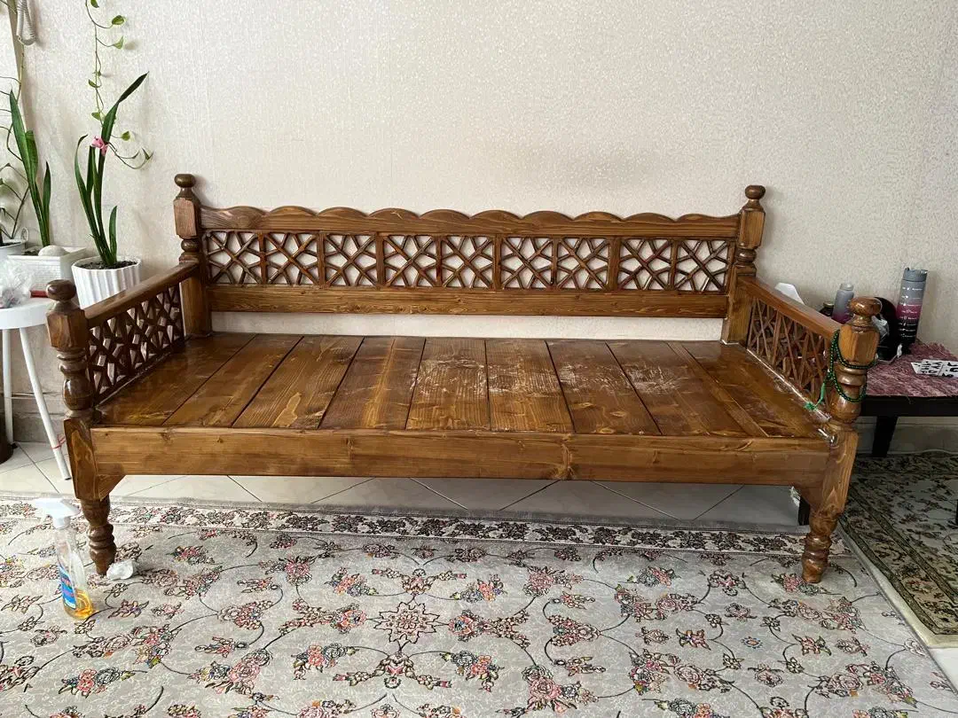 تخت سنتی|مبلمان خانگی و میز عسلی|تهران, کاج|دیوار