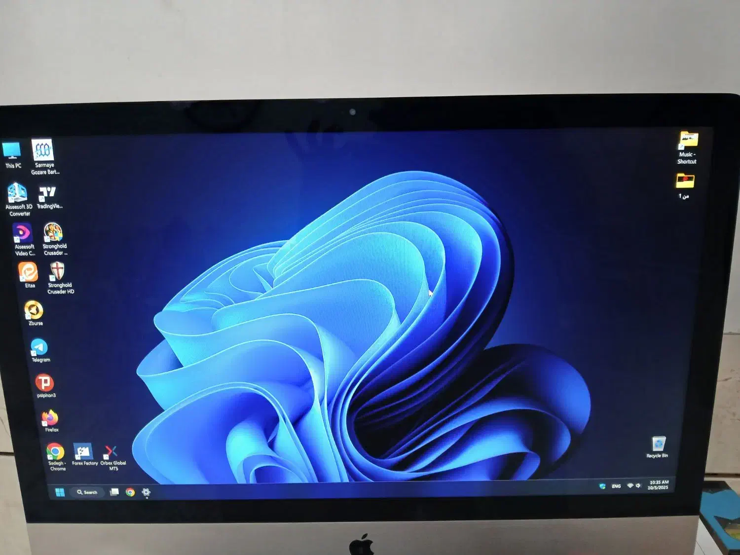 ایمک 27اینچ core i5 اسلیم تمیز|رایانه رومیزی|اصفهان, جوزدان الیادران|دیوار