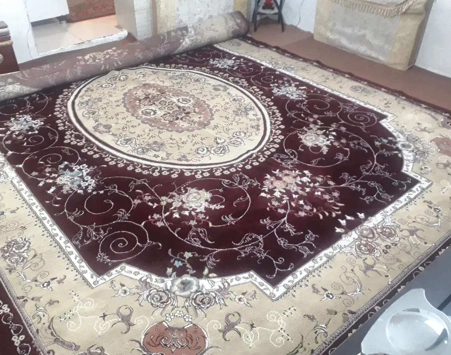 فرش ۱۲ متری|فرش|کرمانشاه, |دیوار