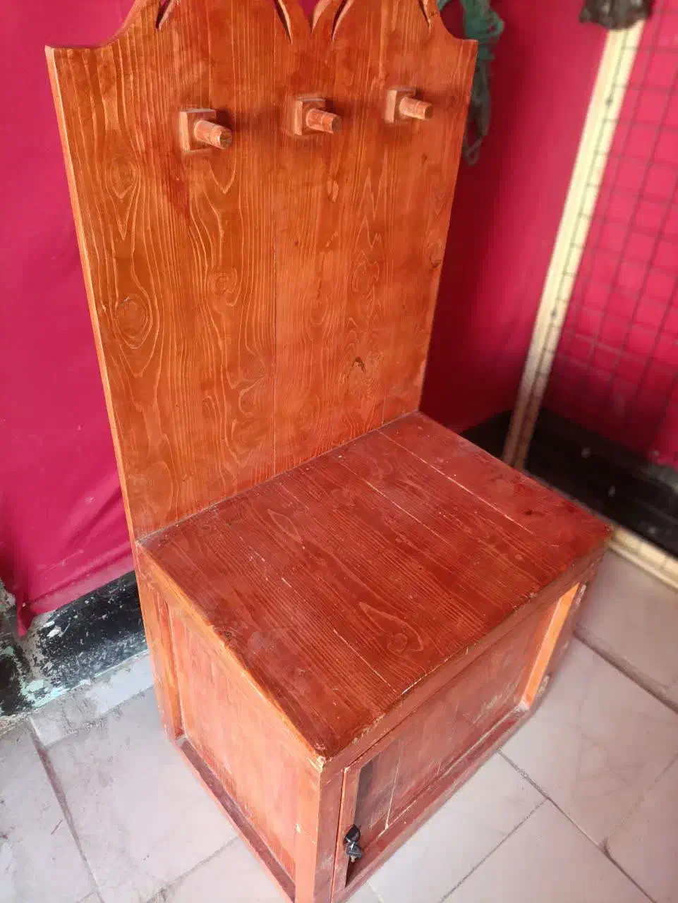 کمد چوبی|جاکفشی، کمد، دراور|زارچ, |دیوار