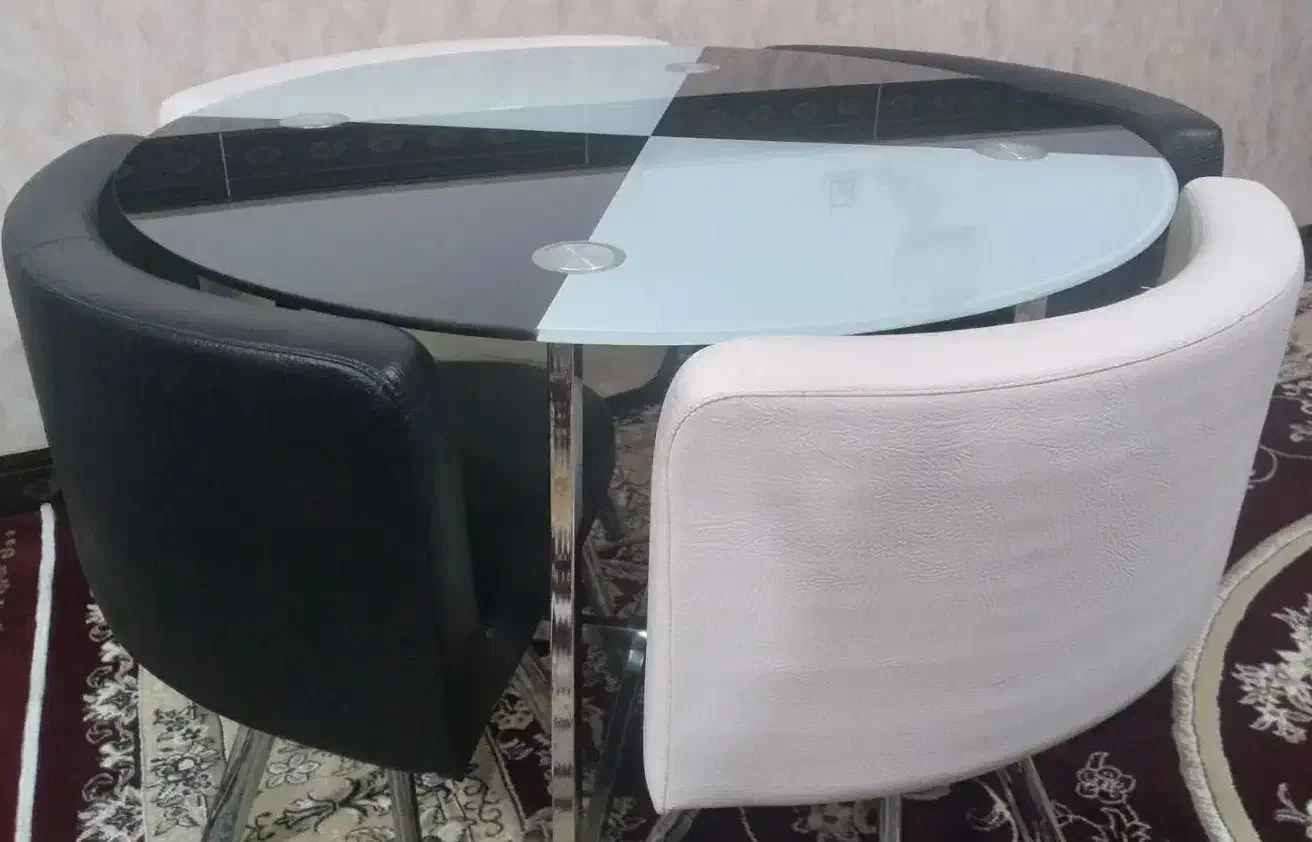 میز غذاخوری کم جا|میز و صندلی غذاخوری|فامنین, |دیوار