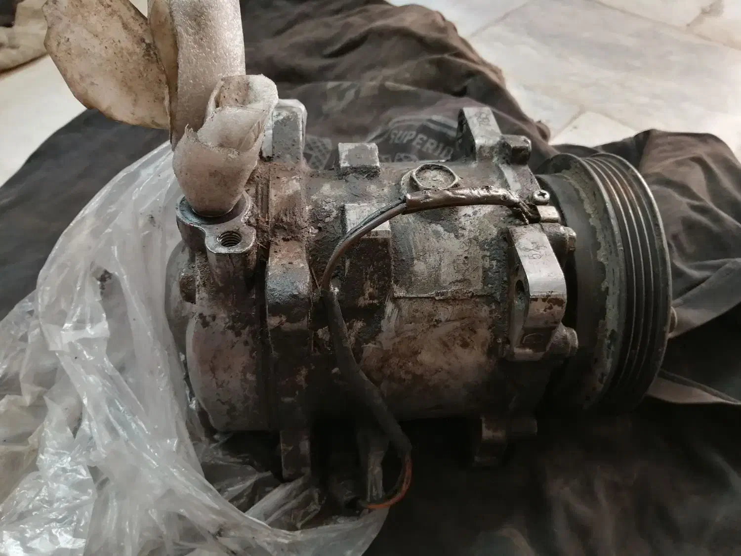 کمپرسور و رادیات کولر و سینی زیر آردی|قطعات یدکی و لوازم جانبی|اصفهان, بوستان ناژوان|دیوار