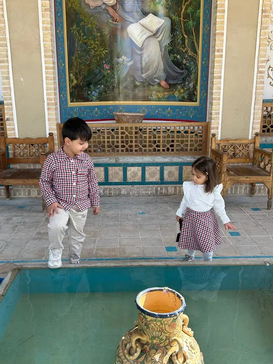 ست یلدایی کودک|کفش و لباس بچه|تفت, |دیوار