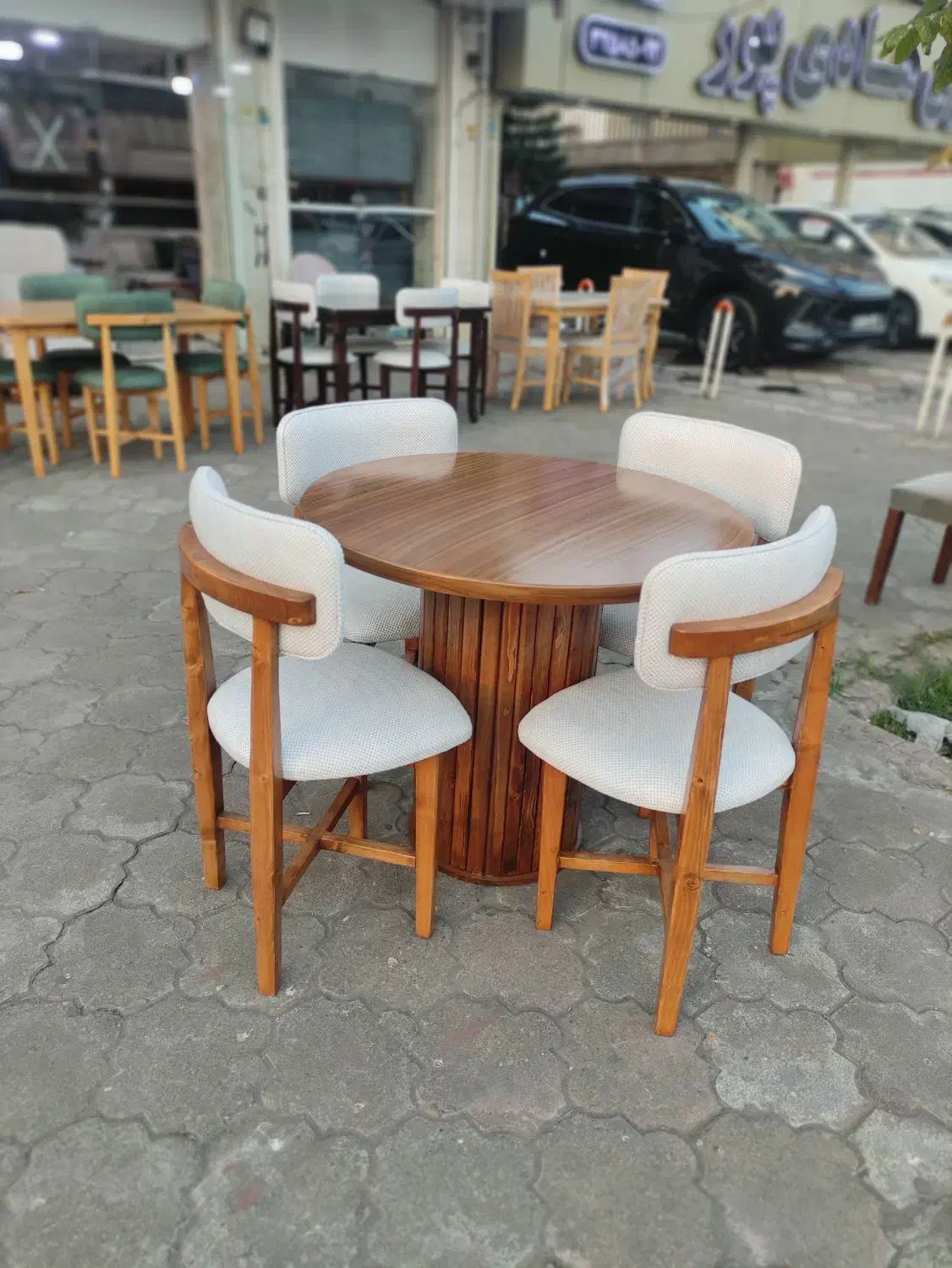 نهار خوری چهار نفره/تولید کننده|میز و صندلی غذاخوری|رشت, گلزاران|دیوار