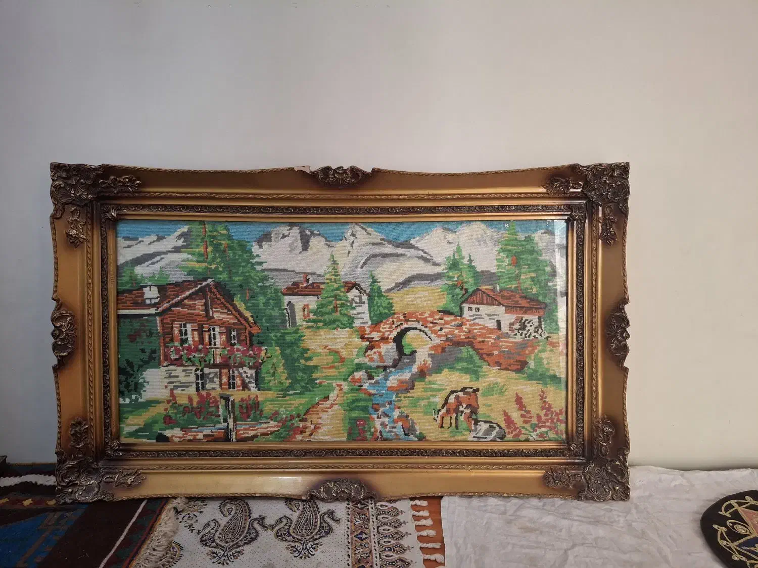 دو عدد قاب سلطنتی چوبی|تابلو، نقاشی، عکس|شیراز, درکی|دیوار