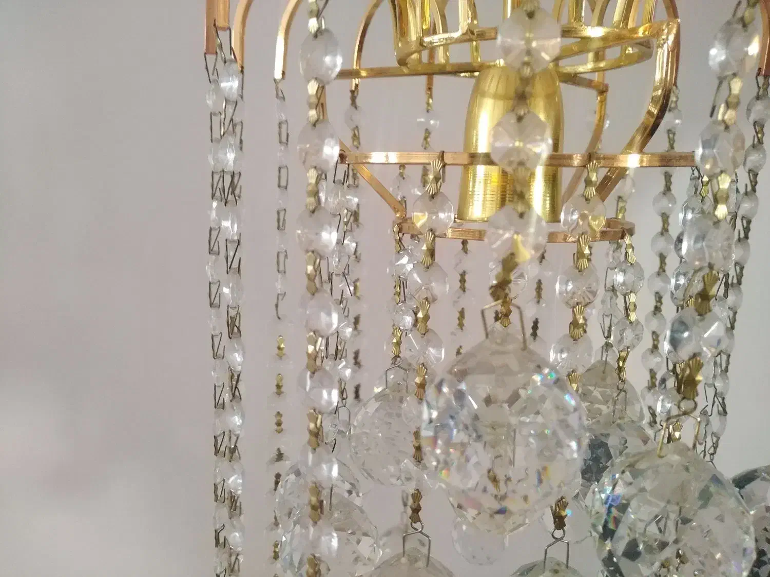 لوستر  کریستال|لوستر و چراغ آویز|محمدشهر, همایون ویلا|دیوار