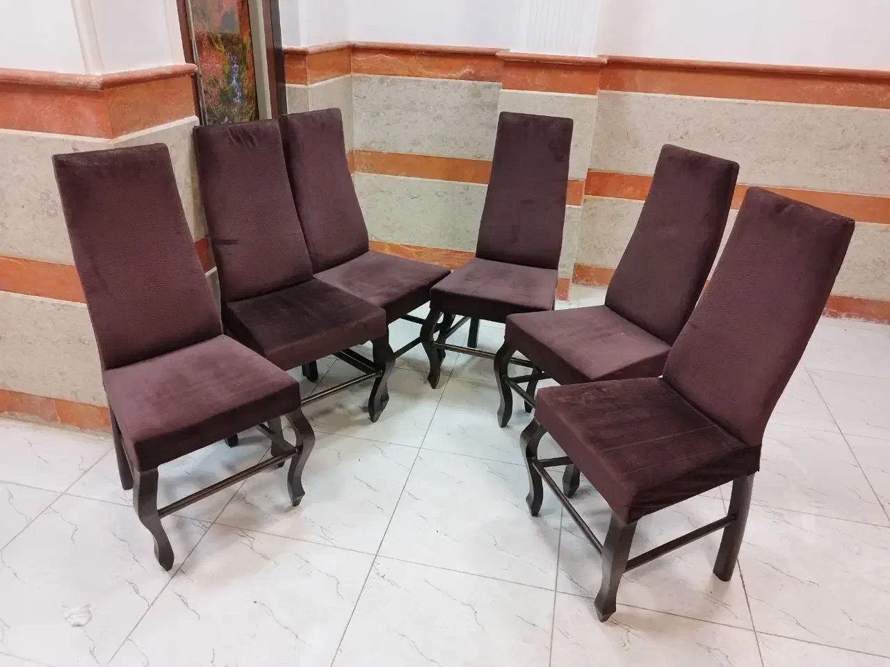 میز و صندلی نهارخوری|میز و صندلی غذاخوری|رشت, لاکان شهر|دیوار