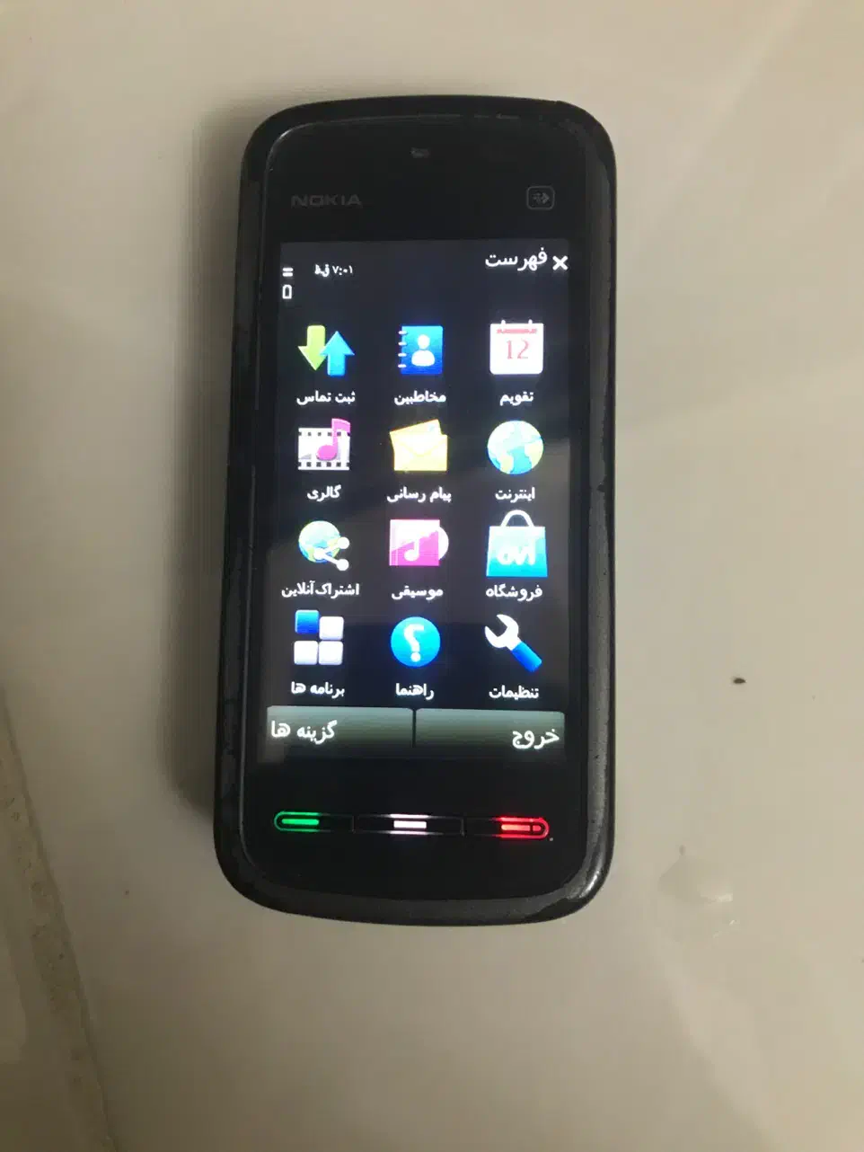 نوکیا 5233 و سامسونگ E250i|موبایل|تبریز, |دیوار