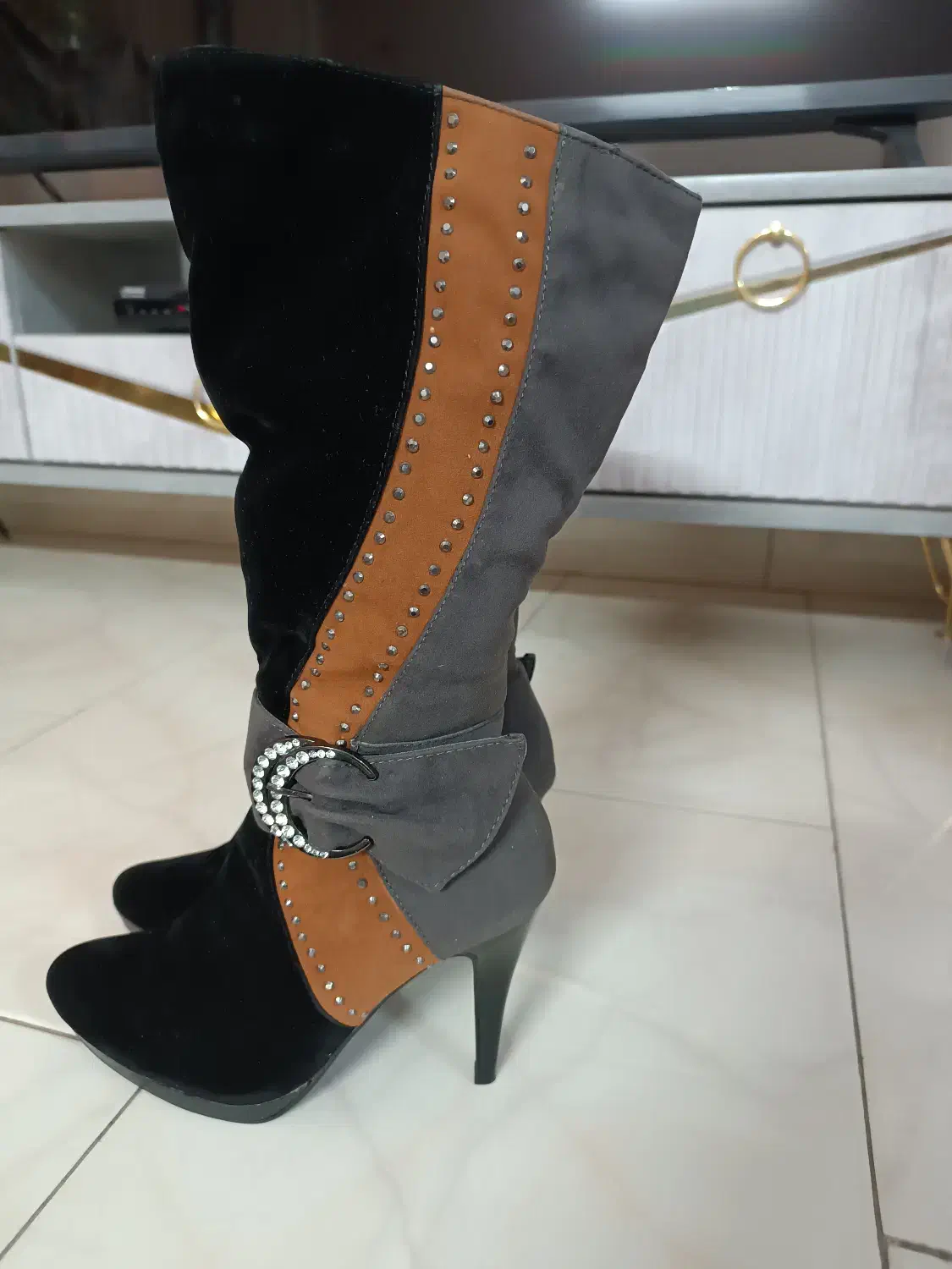 پوتین مجلسی نو|کیف، کفش، کمربند|خرامه, |دیوار