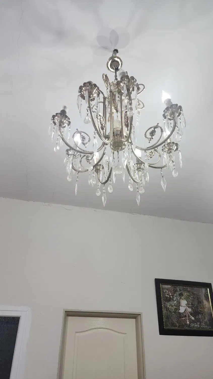 لوستر برنجه|لوستر و چراغ آویز|کرمانشاه, |دیوار