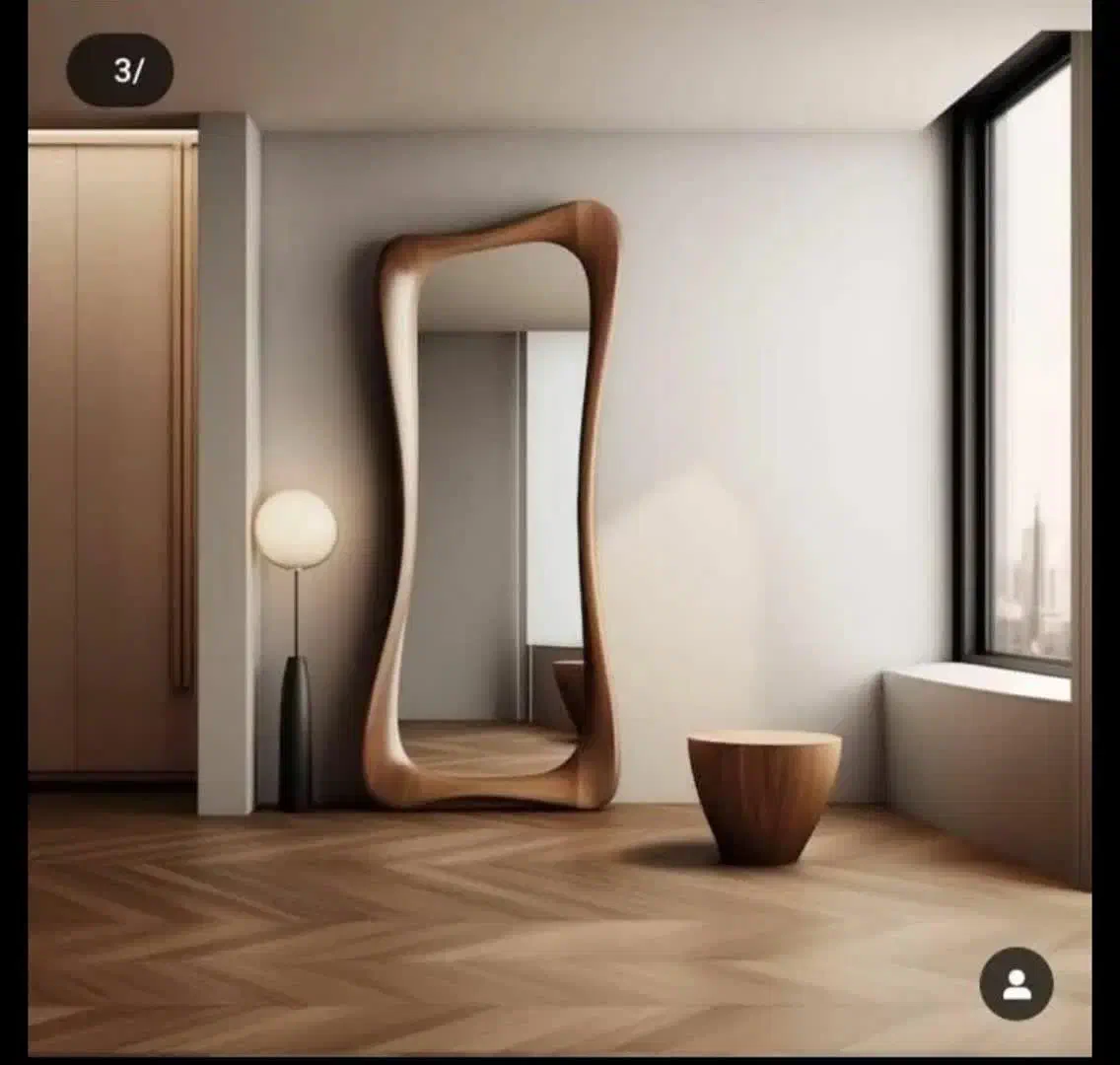 تولید کننده ی انواع قاب آینه های قدی|آینه|قم, قلعه کامکار|دیوار